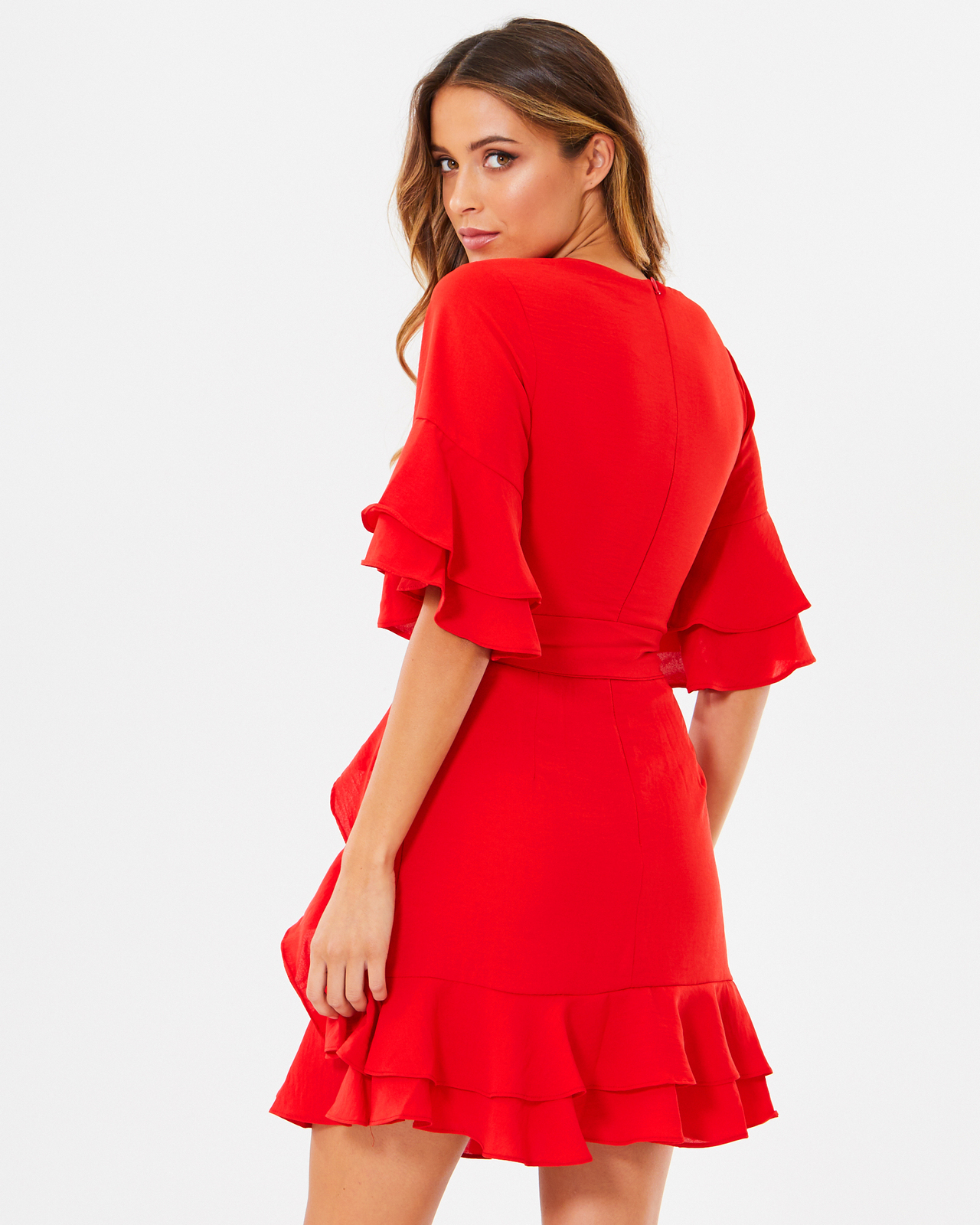 Cecilia Ruffle Dress