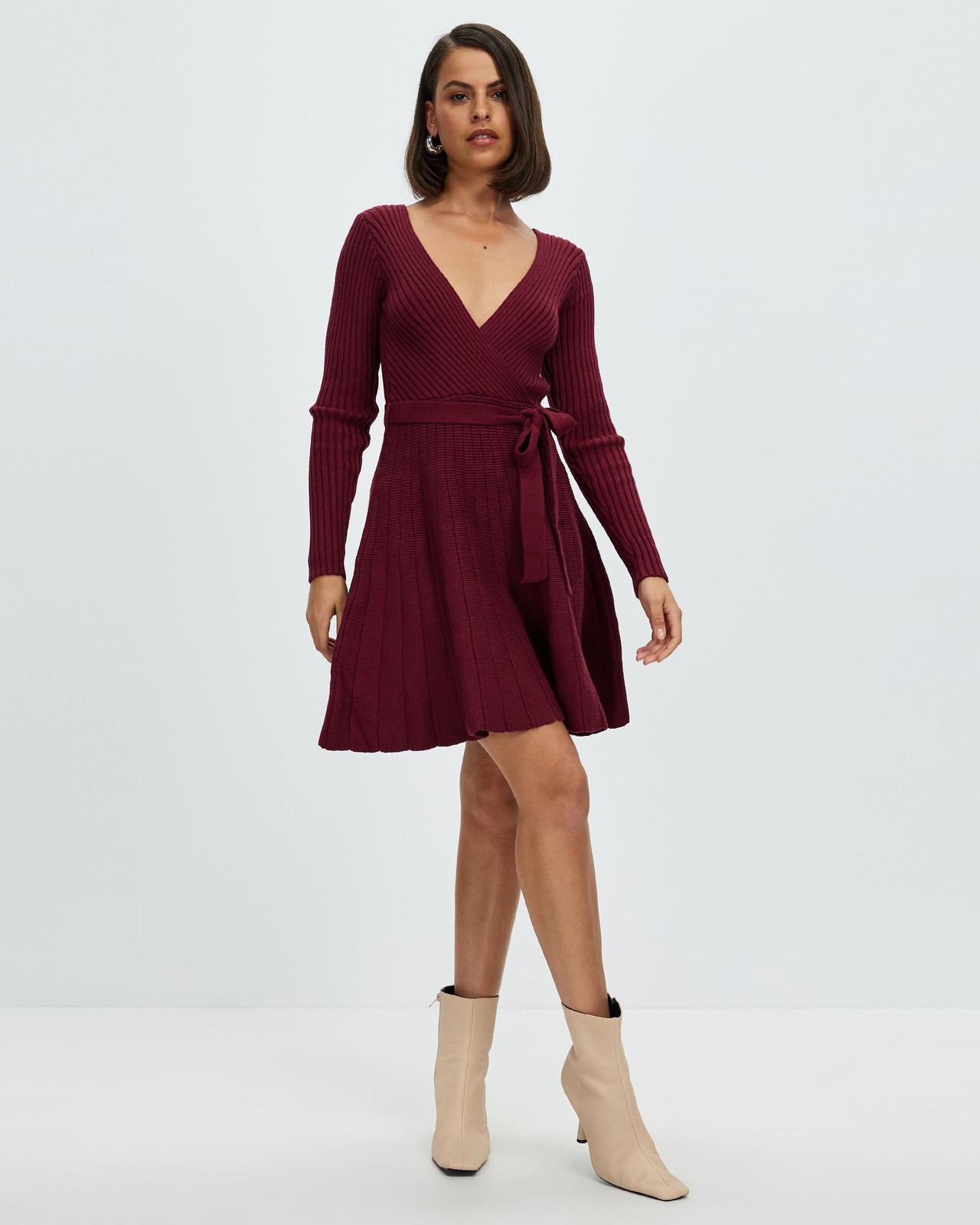 Aria Long Sleeve Mini Dress