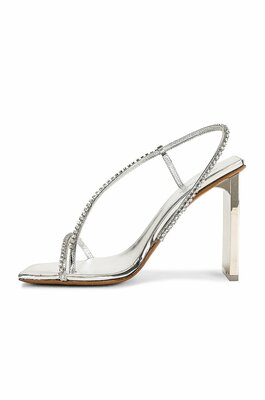 Arielle Baron Arielle Baron Narcissus 95 Heel in Silver Metallic 