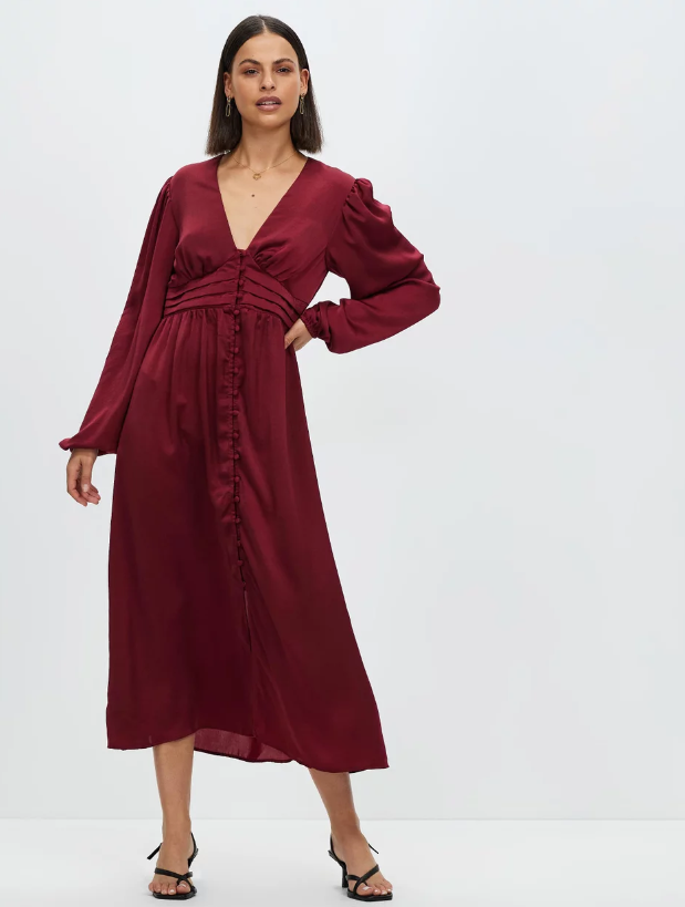 Atmos&Here Astrid Button Front Midi Dress size 16 - AirRobe