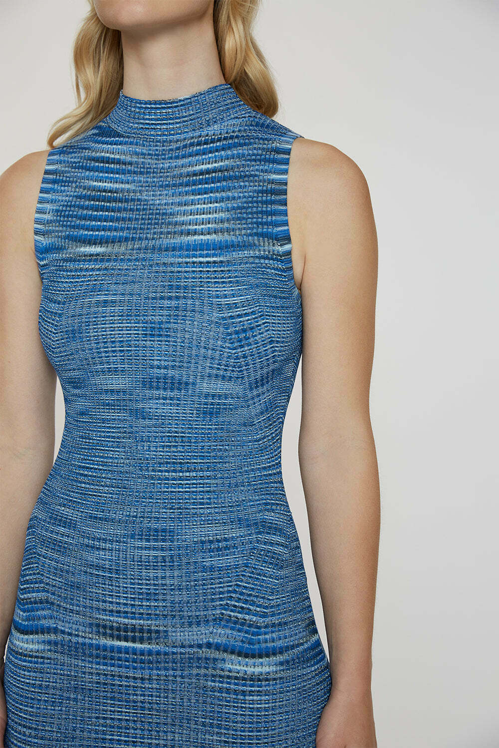 Riley Rib Panel Knit Dress | Final Sale - Ocean