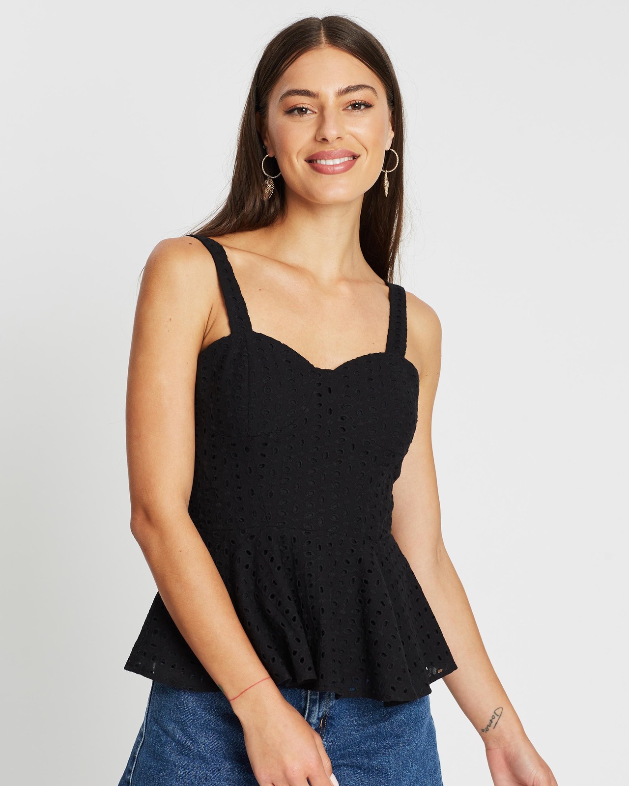 Poppy Peplum Top