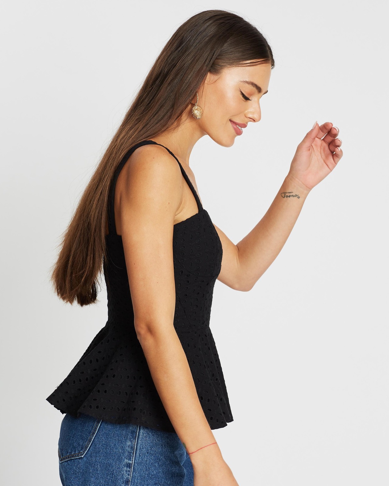 Poppy Peplum Top