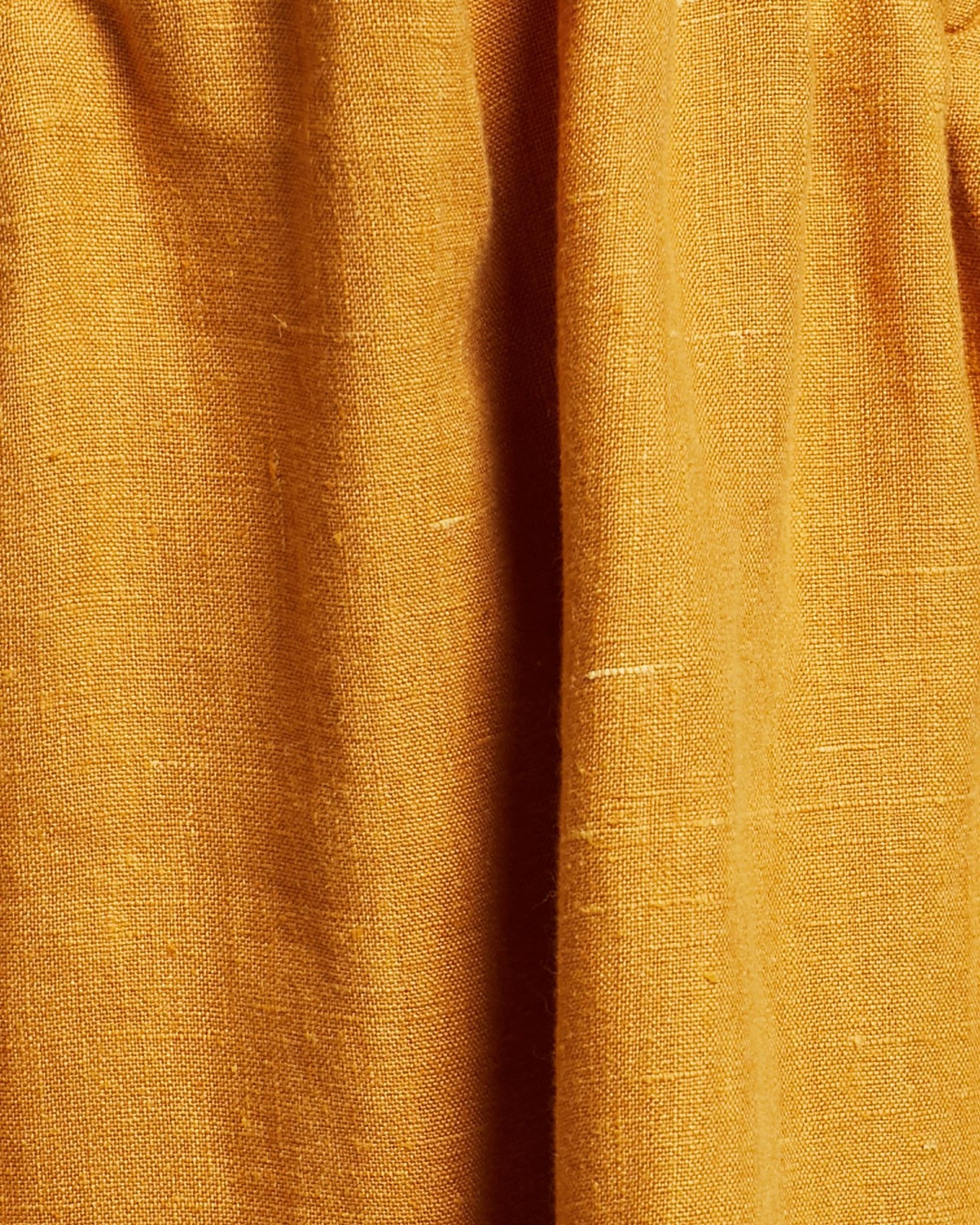 Linen Mini Dress With Tie Sides