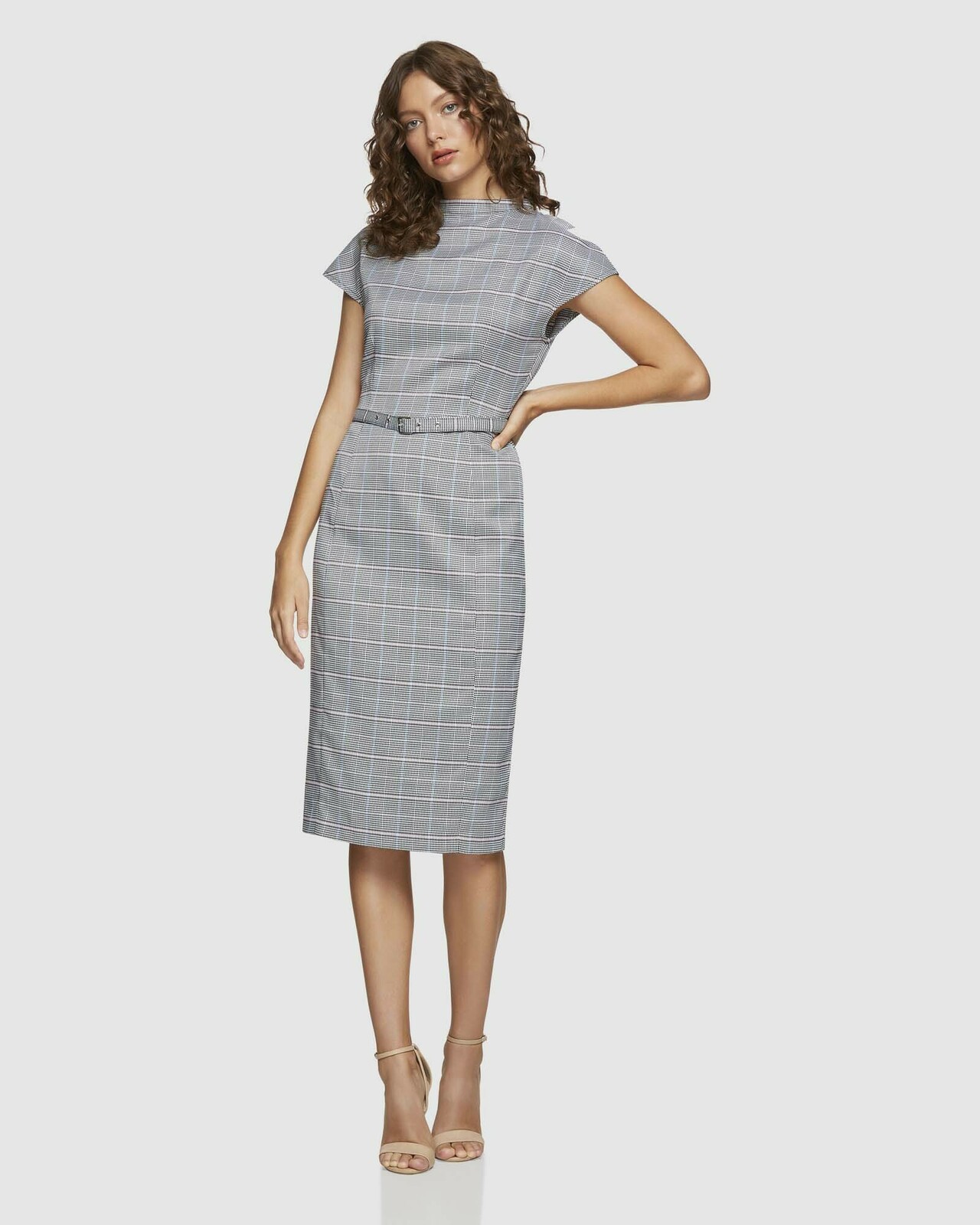 Tiffany Check Pencil Dress