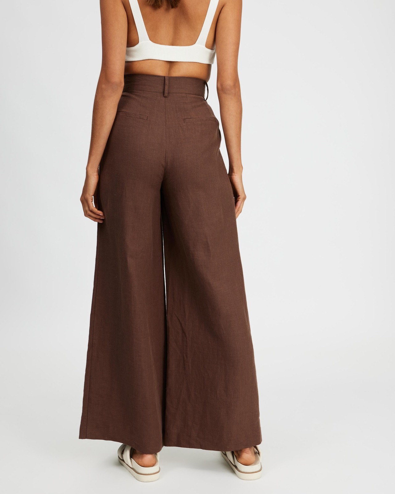 Linen Wide Leg Pants