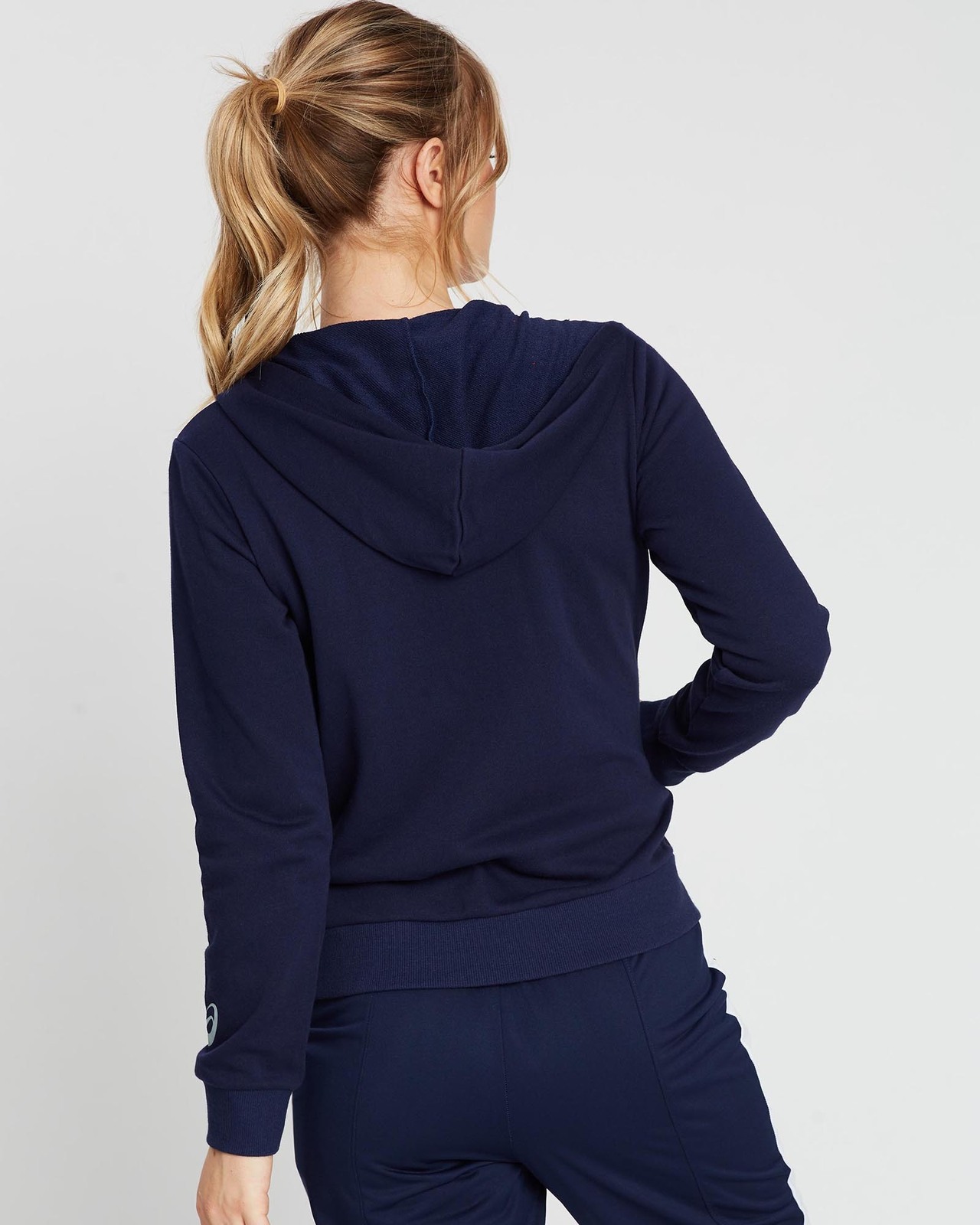 asics french terry hoodie