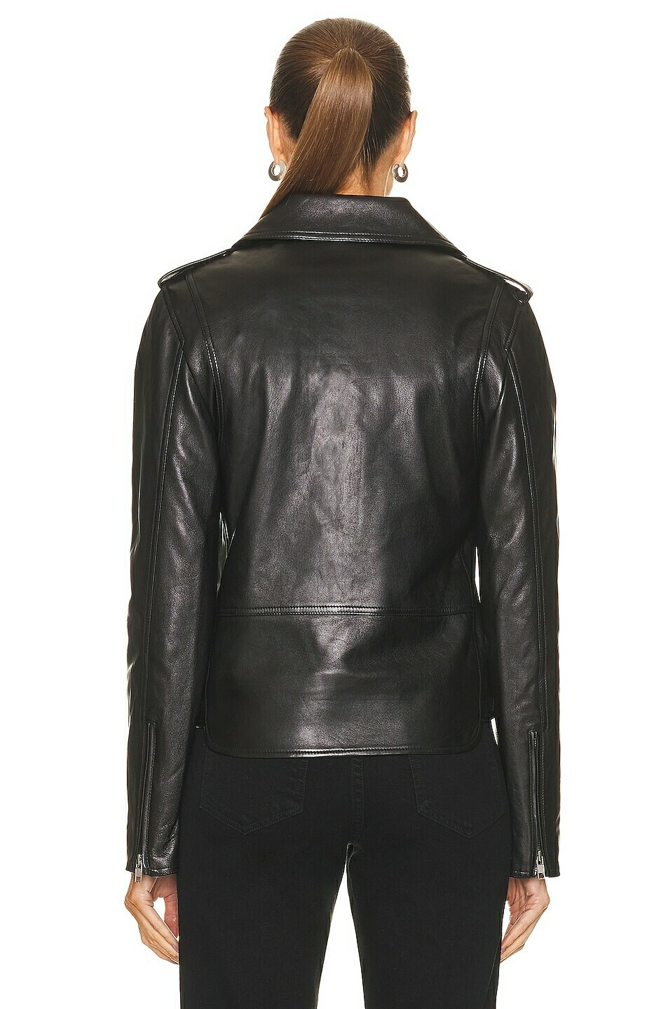 Helmut Lang Helmut Lang Leather Biker Jacket in Black - AirRobe