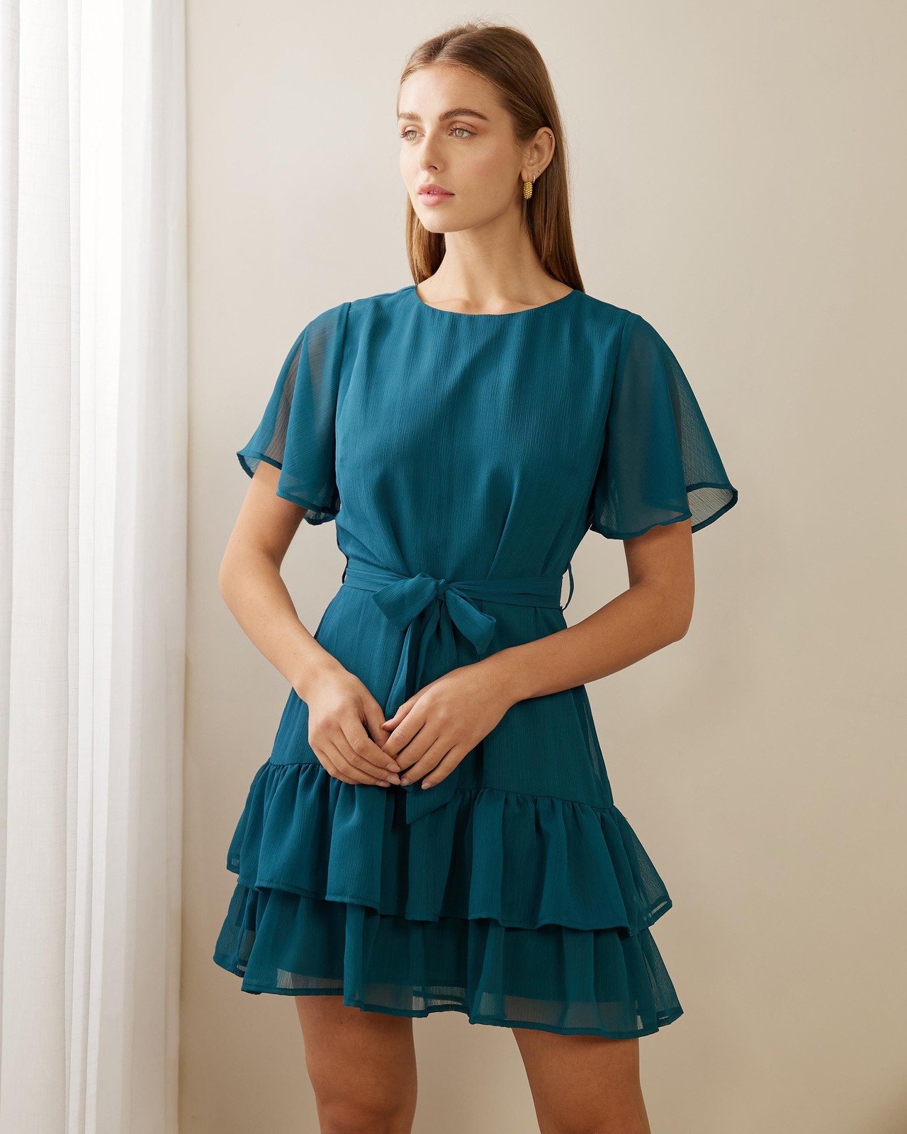 Gracelyn Ruffle Mini Dress