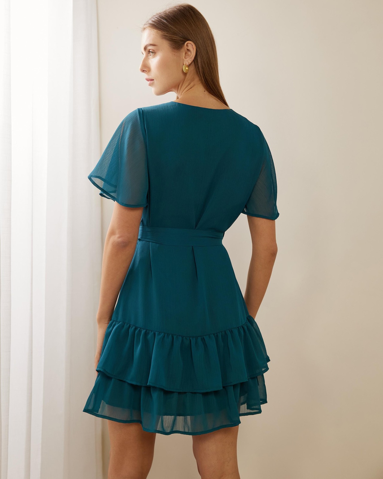 Gracelyn Ruffle Mini Dress