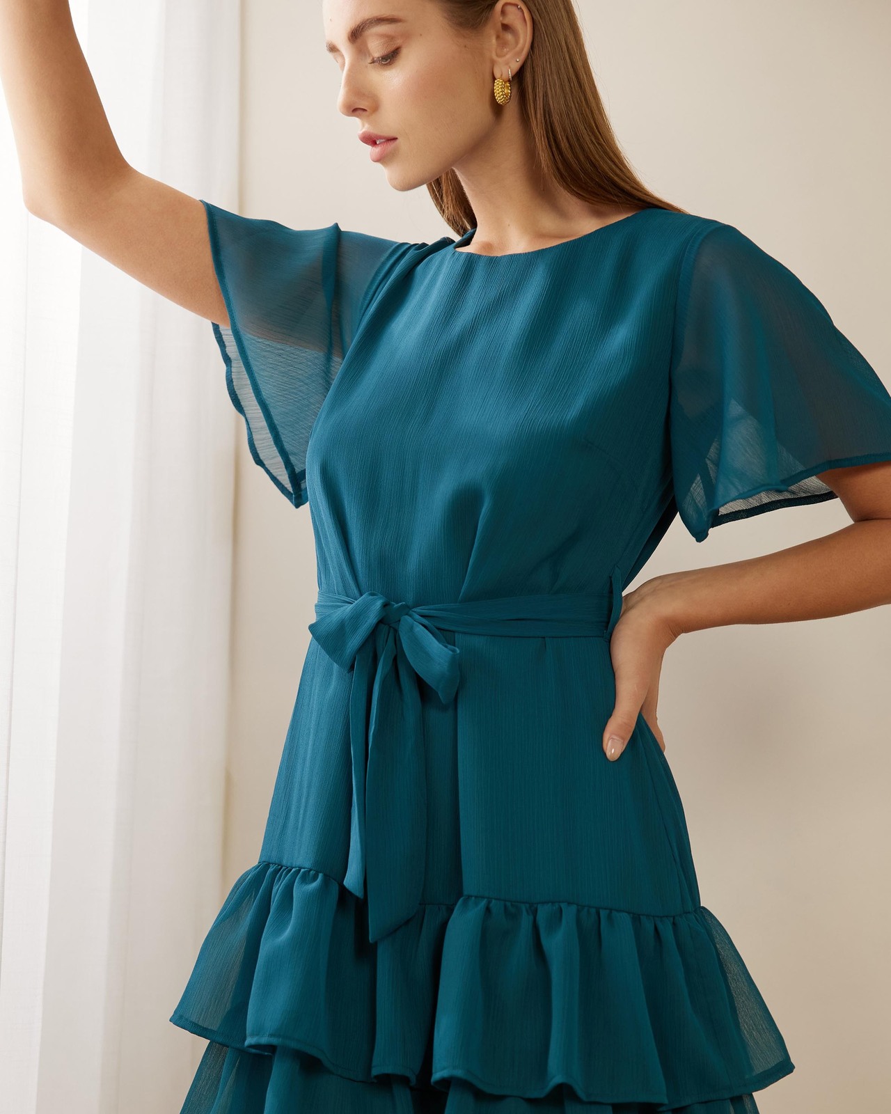 Gracelyn Ruffle Mini Dress