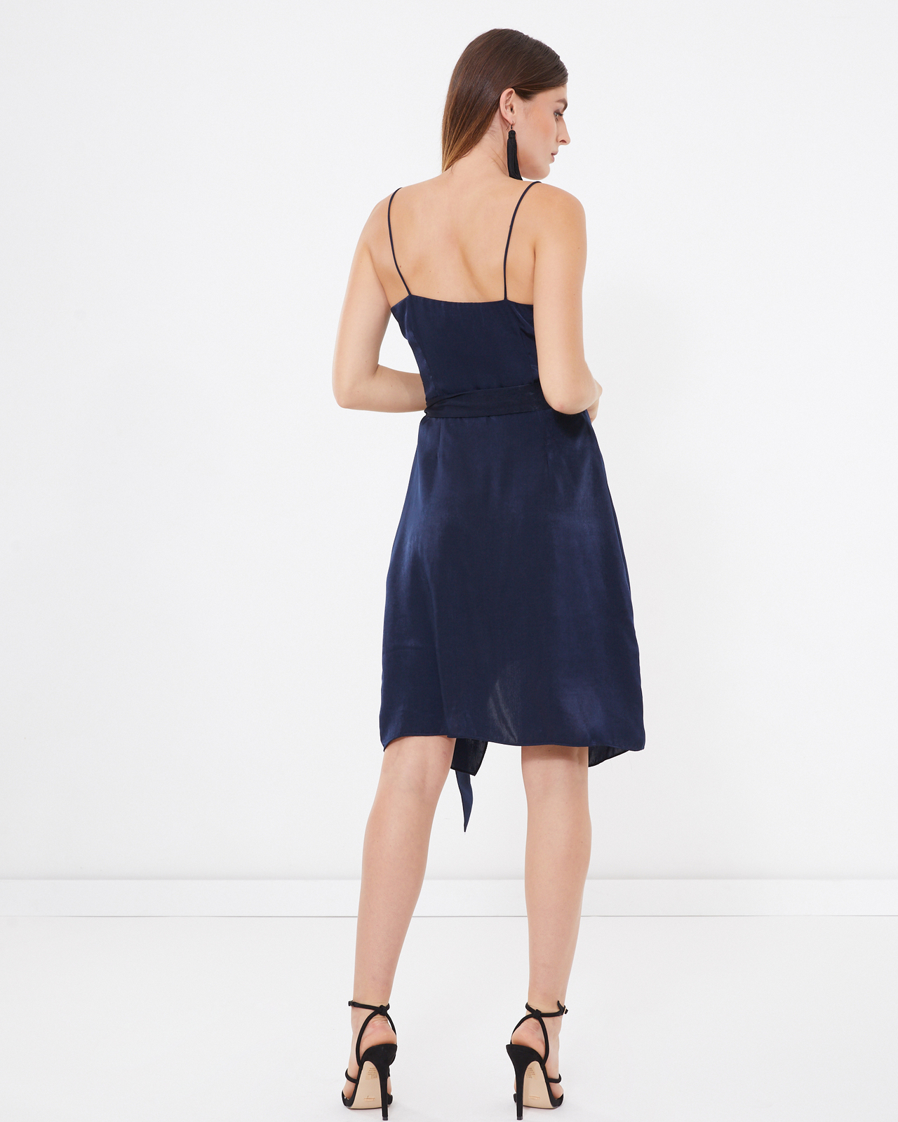 Felix Silky Wrap Dress