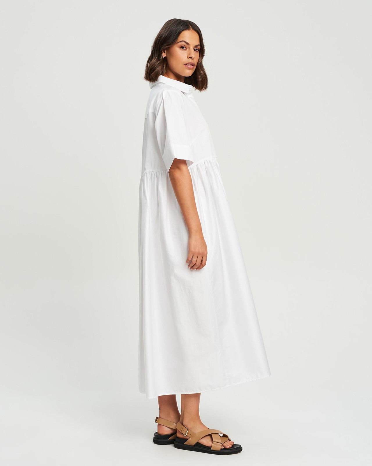 Mayer Pleat Dress