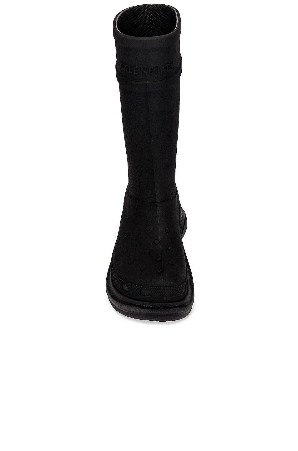 Balenciaga Balenciaga Crocs Boots in Black - AirRobe
