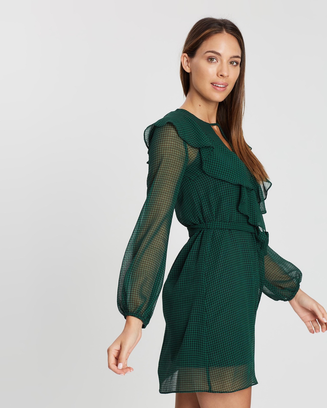 High Hopes Long Sleeve Shift Dress