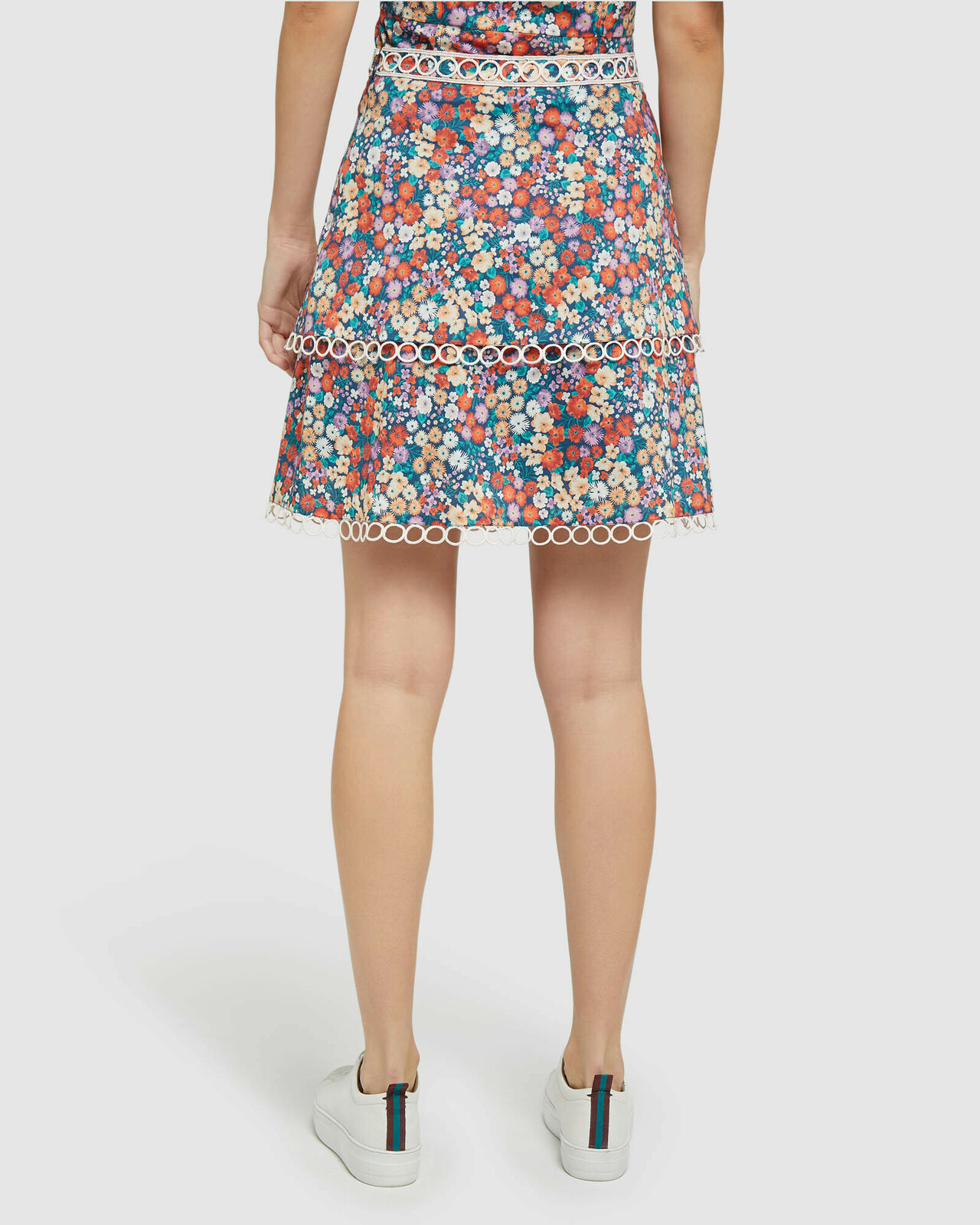 Greta Ditsy Floral Skirt