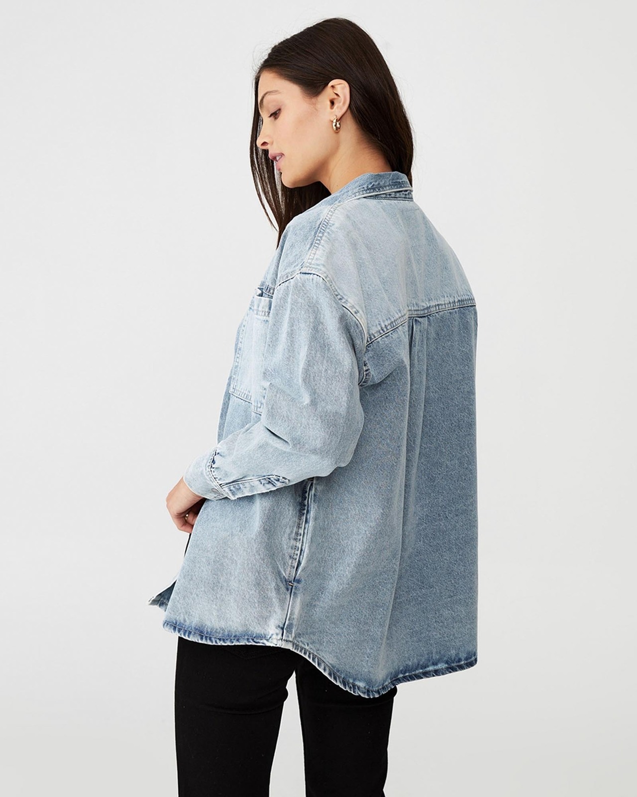 Denim Shacket