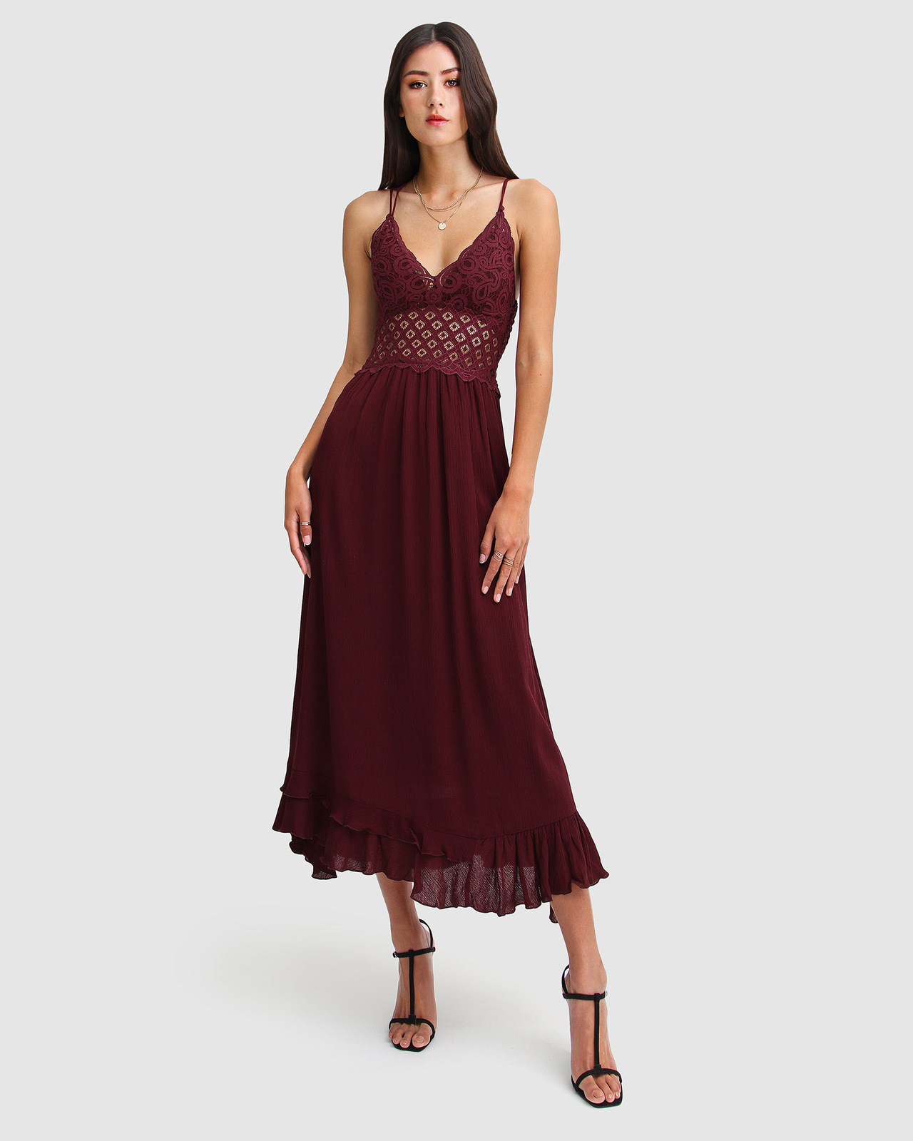 Lost In You Maxi Slip Dress AirRobe