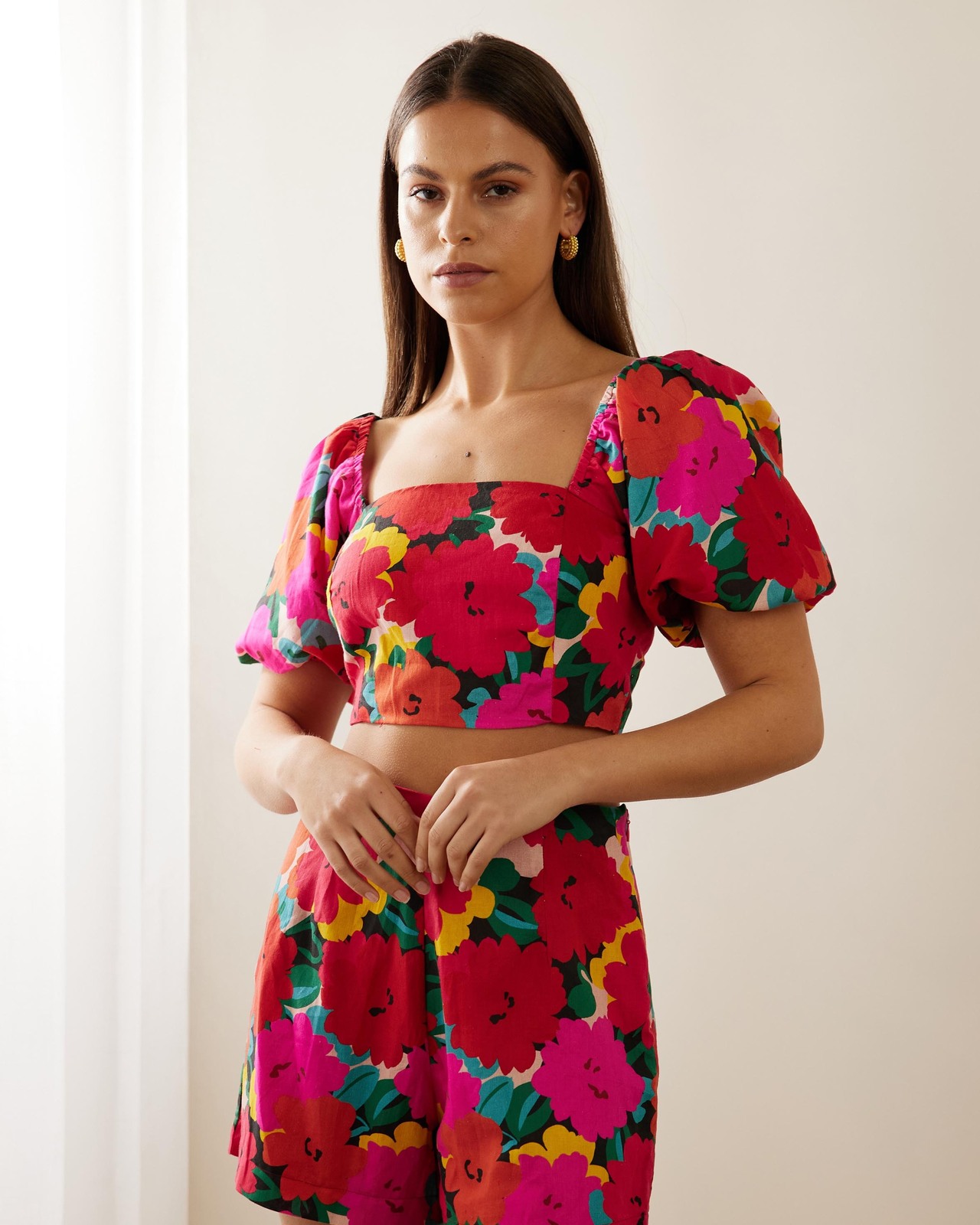 Amaya Linen Blend Top