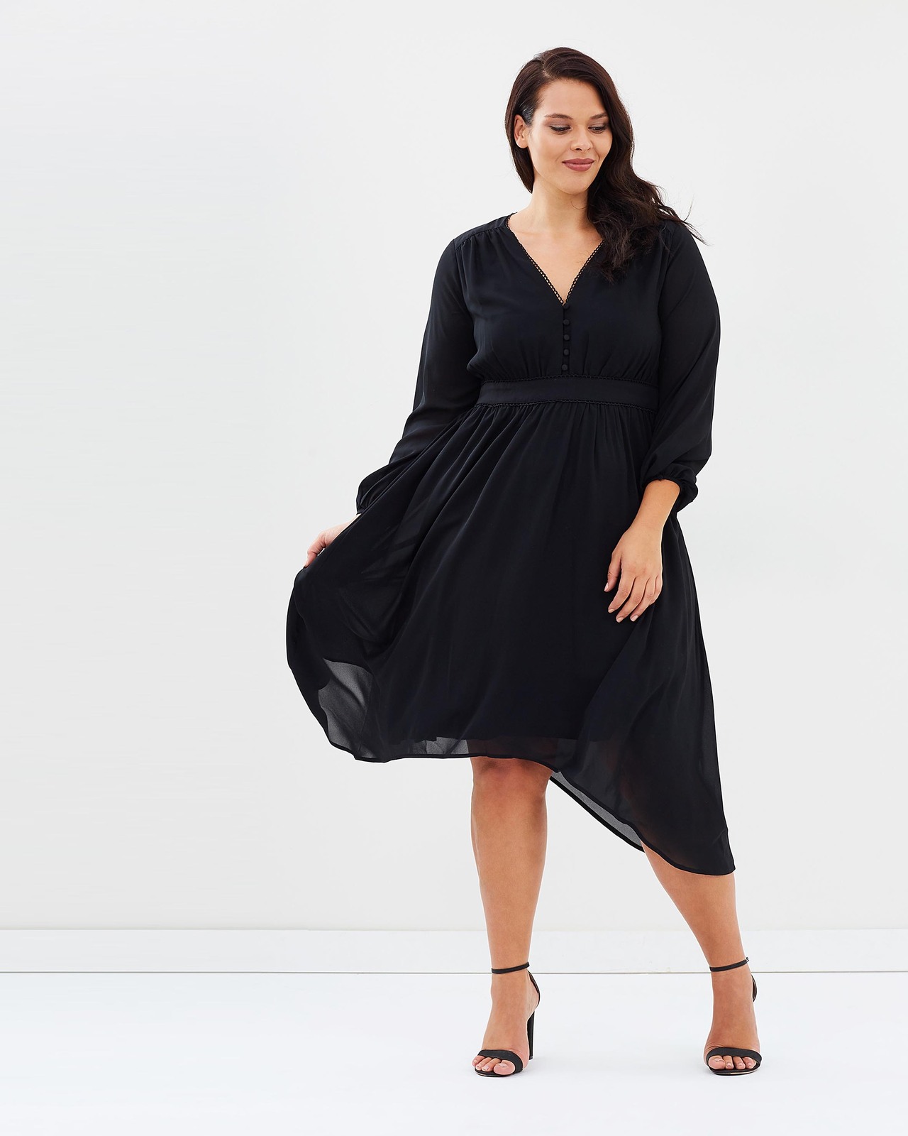 Atmos&Here Curvy Cleopatra Midi Dress - AirRobe