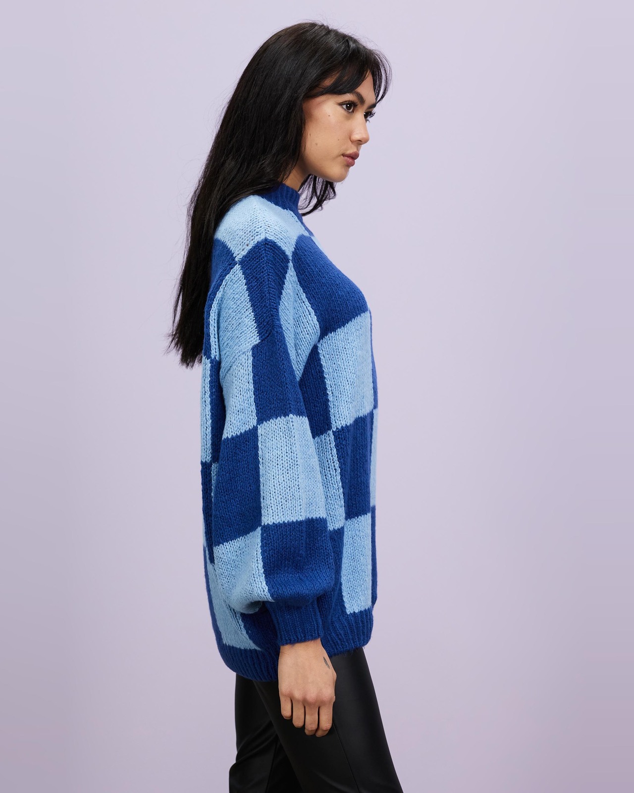 Checkmate Knitted Jumper