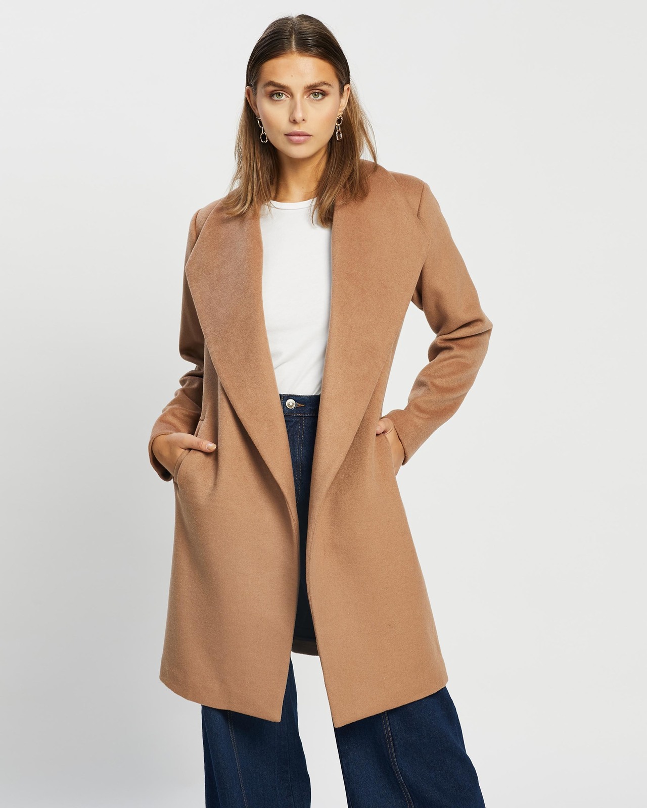 Iris Wool Blend Coat - AirRobe