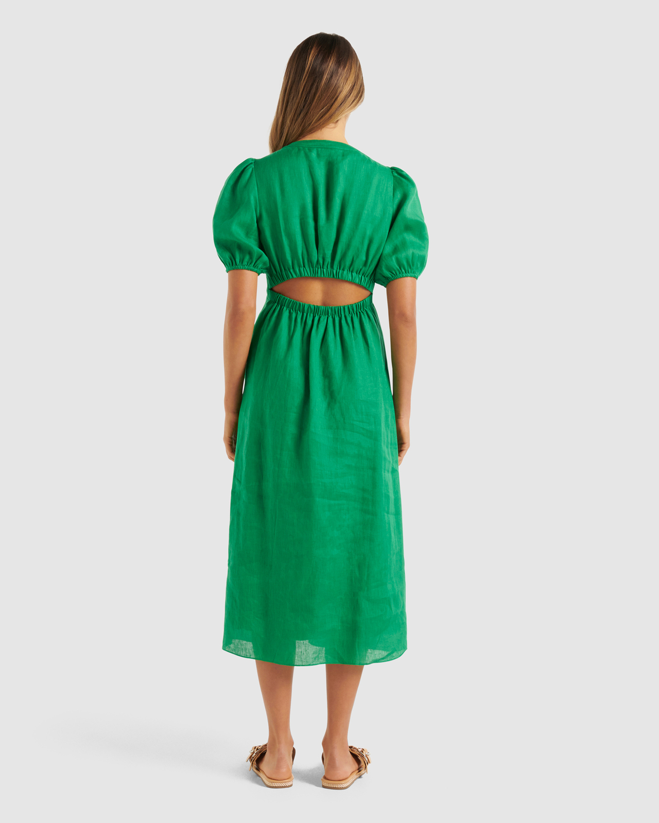 forever new emerald green dress Rent Forever New Knot Front Embellished Mini Dress In Emerald main image 1