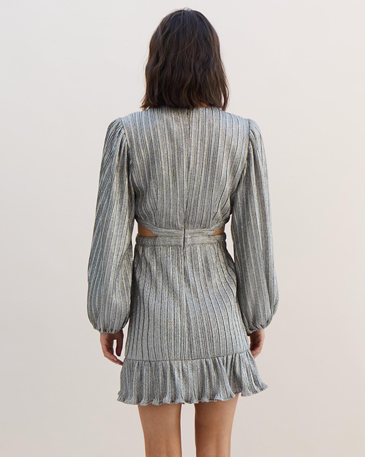 Ana Balloon Sleeve Mini Dress