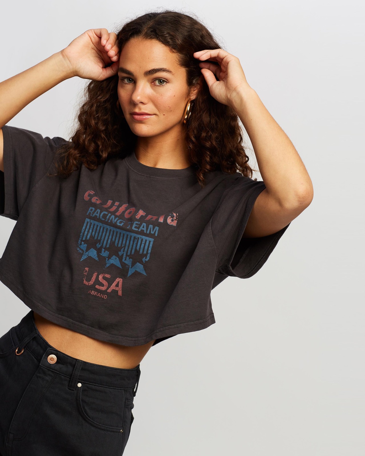 A Oversized Racing Team Vintage Tee
