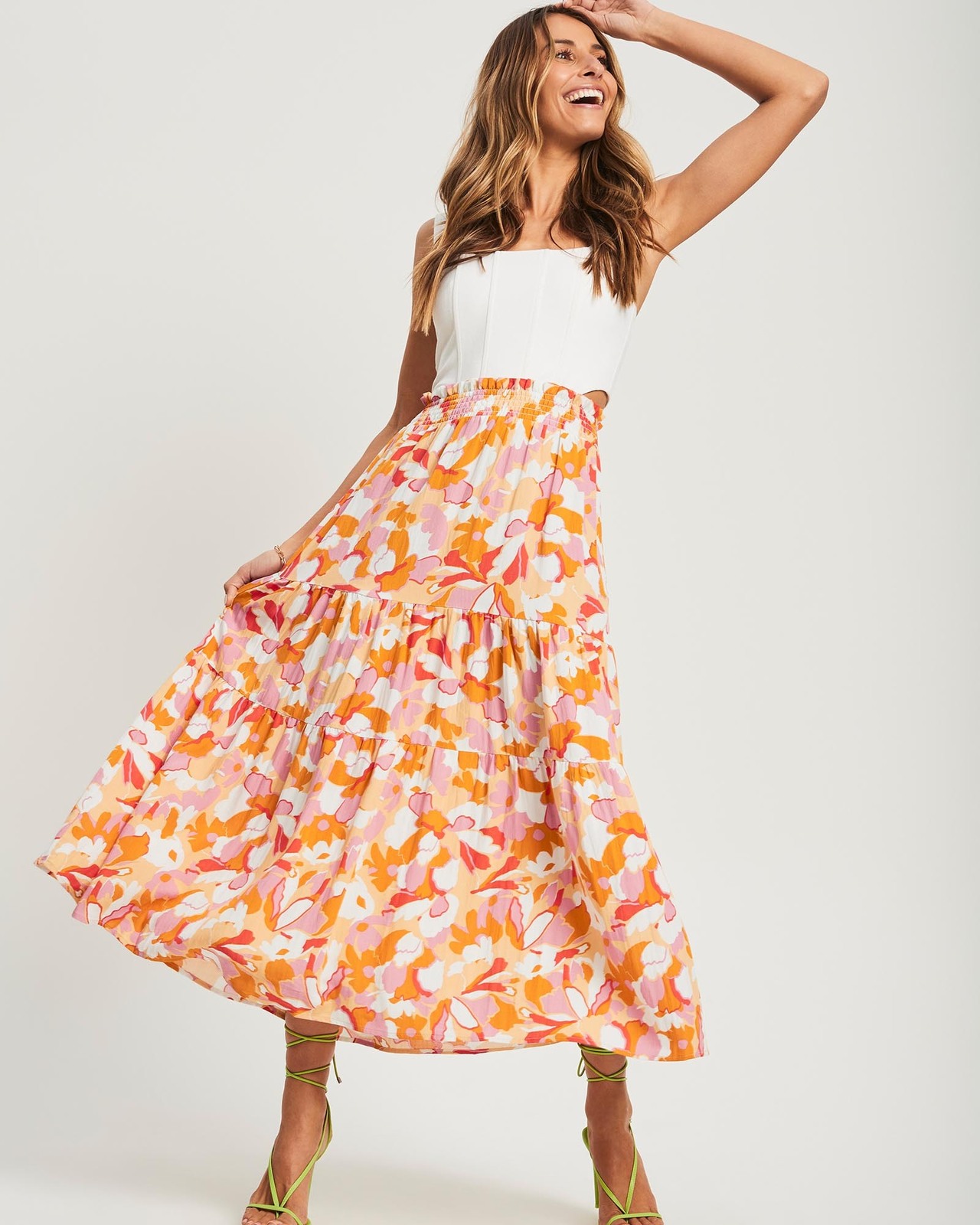 Zani Midi Skirt