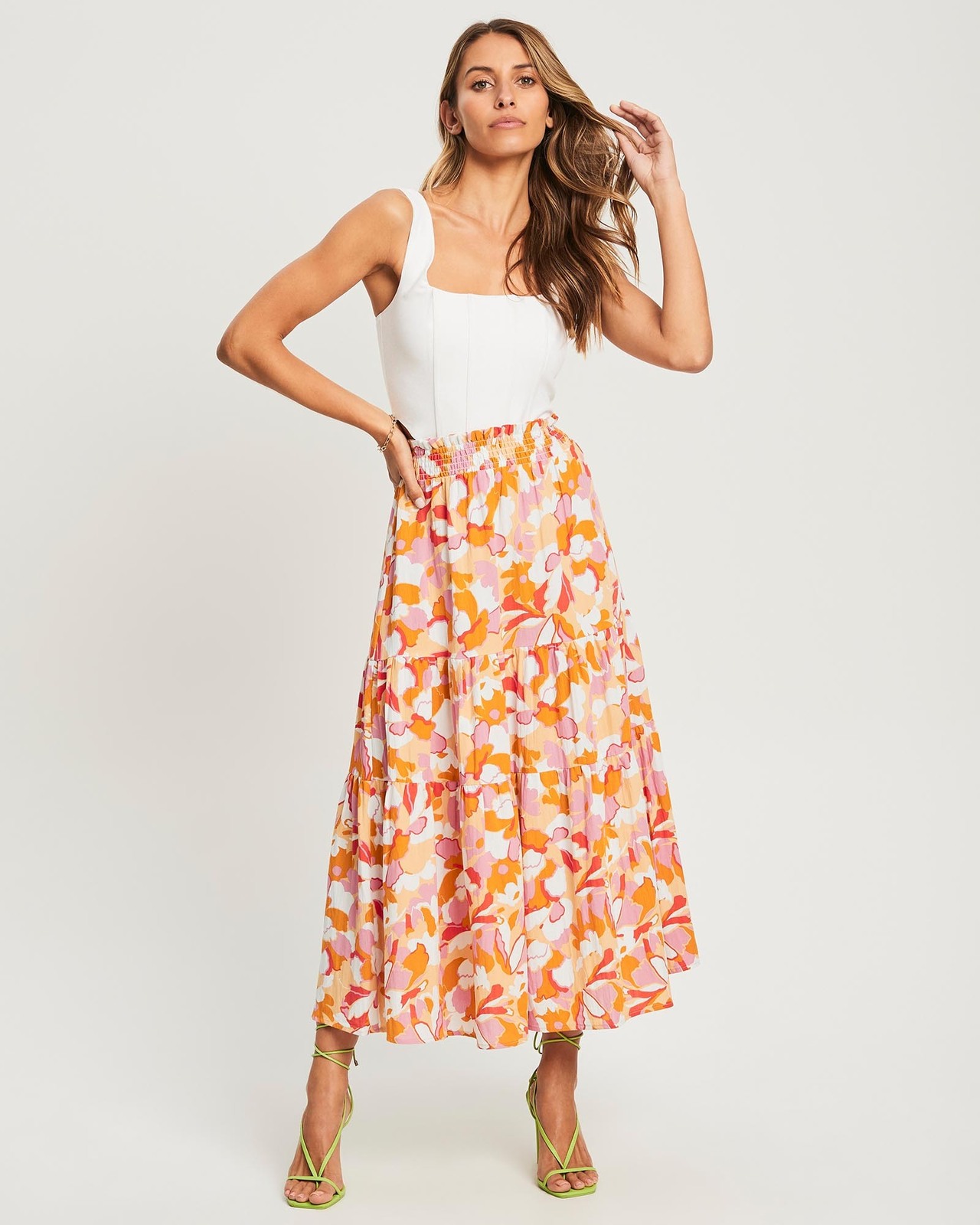 Zani Midi Skirt