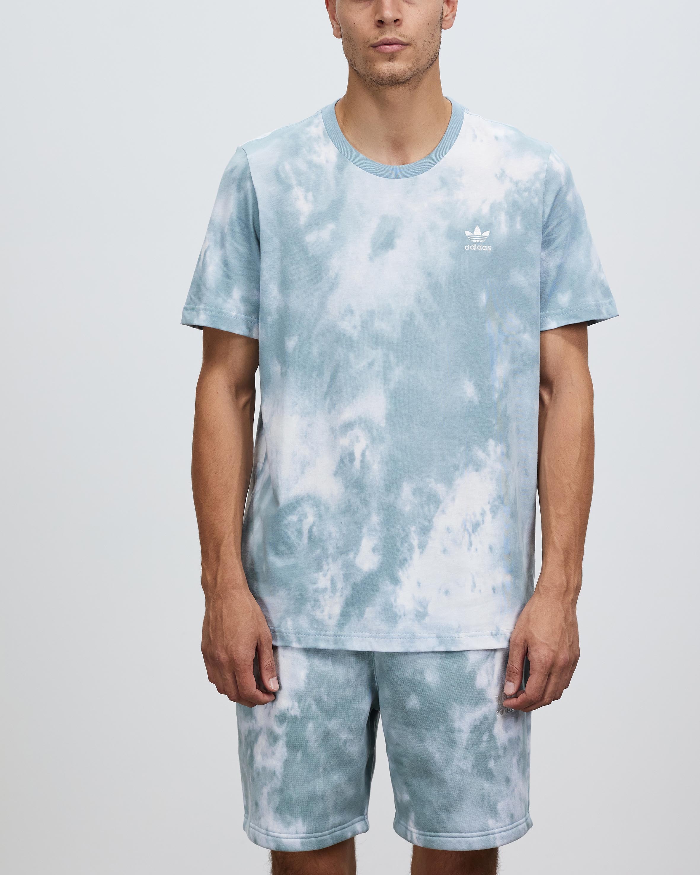 adidas Originals Essentials Trefoil Tie-Dyed Tee AirRobe