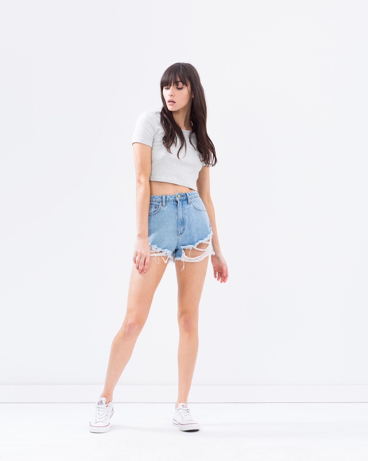 High Relaxed Shorts - Salty