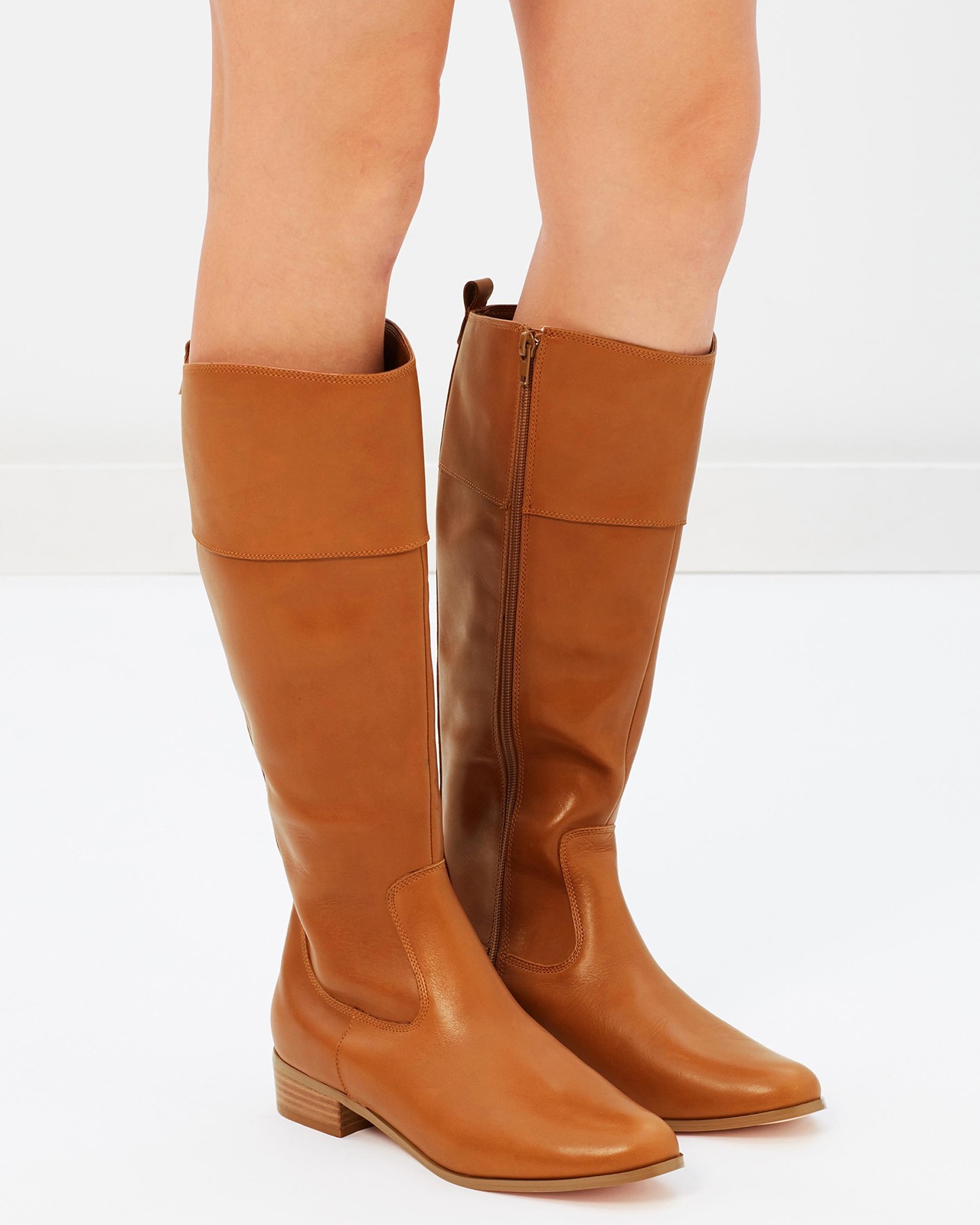 Leila Leather Boots