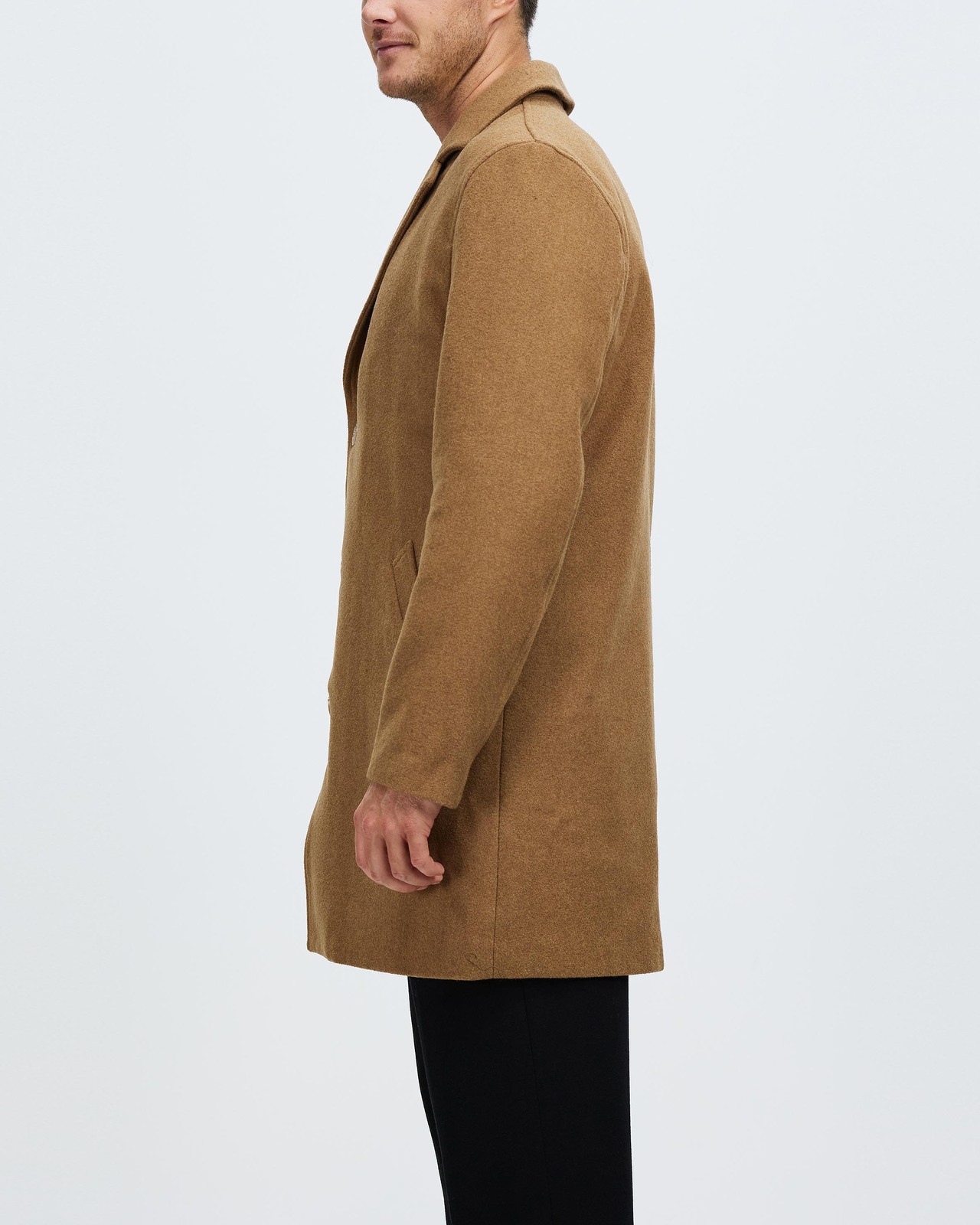Wool Blend Crombie