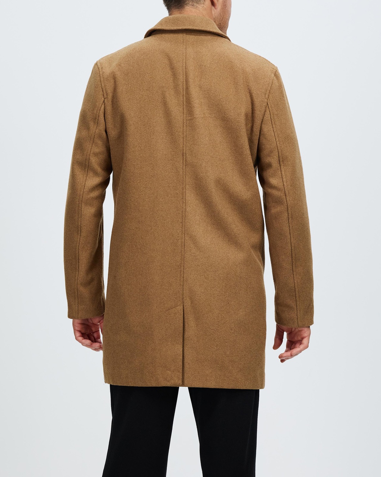 Wool Blend Crombie