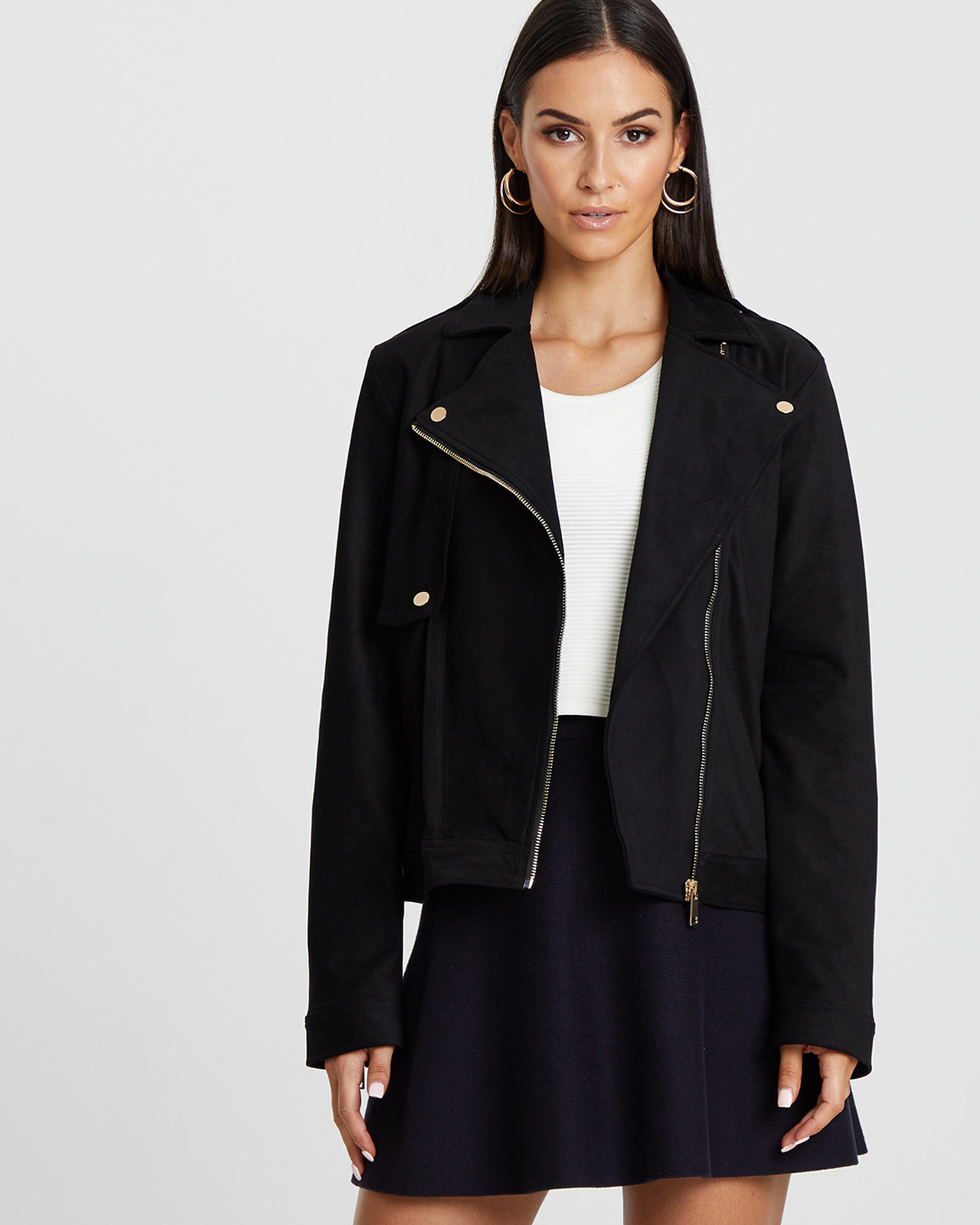 Jayda Suede Jacket