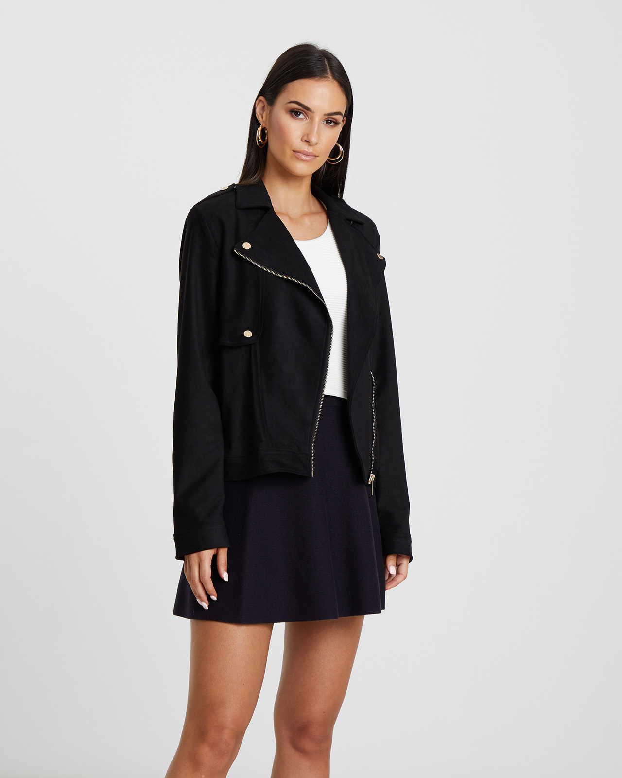 Jayda Suede Jacket