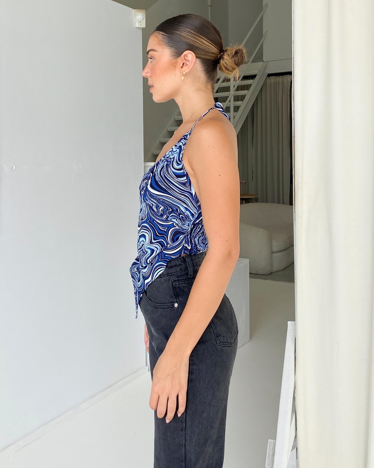 Party Trick Scarf Top