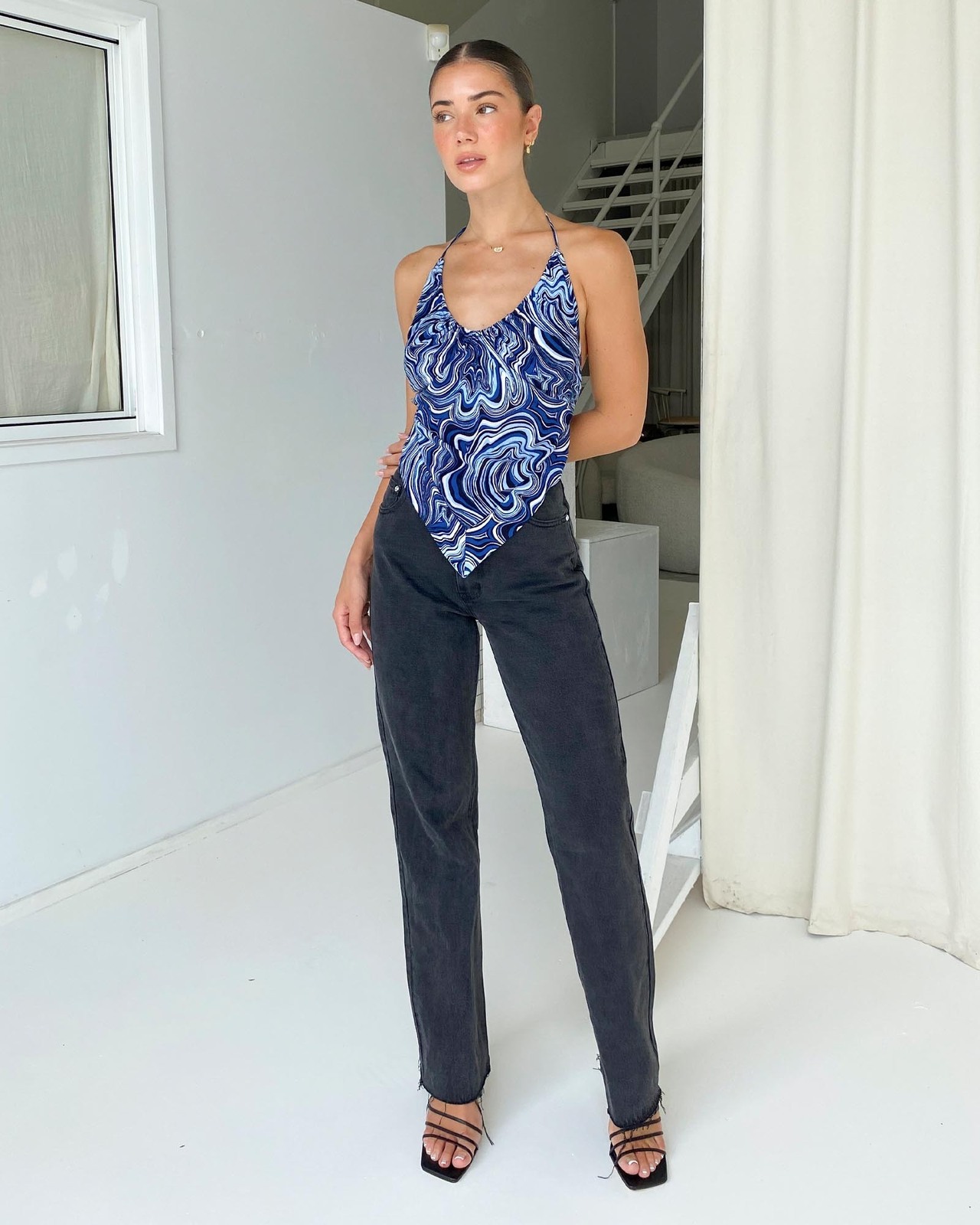 Party Trick Scarf Top