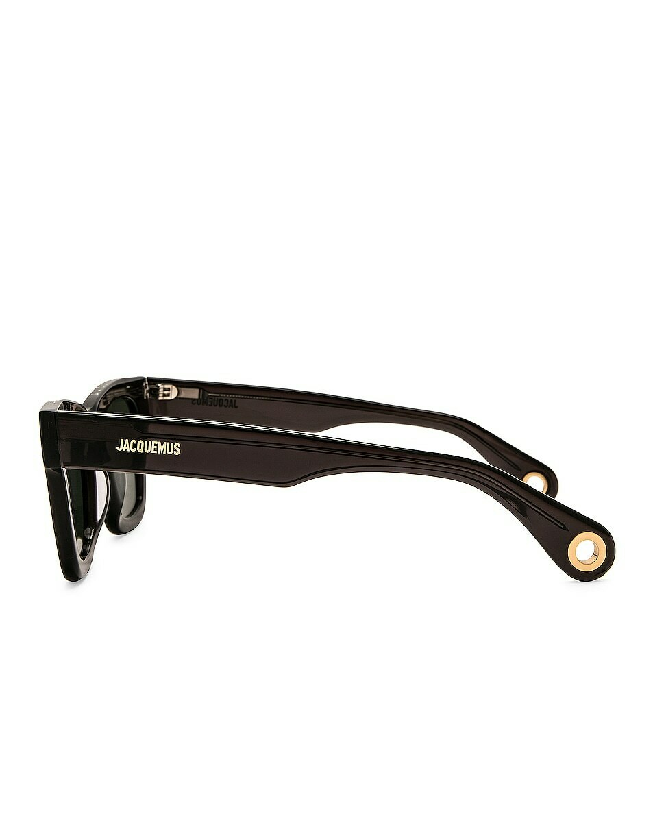 JACQUEMUS JACQUEMUS Les Lunettes Nocio in Multi Black - AirRobe