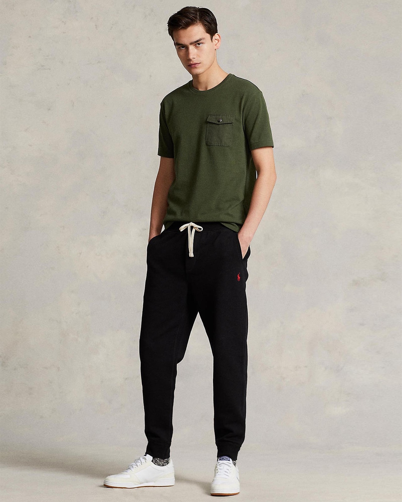 Basic Mesh Pocket T-Shirt