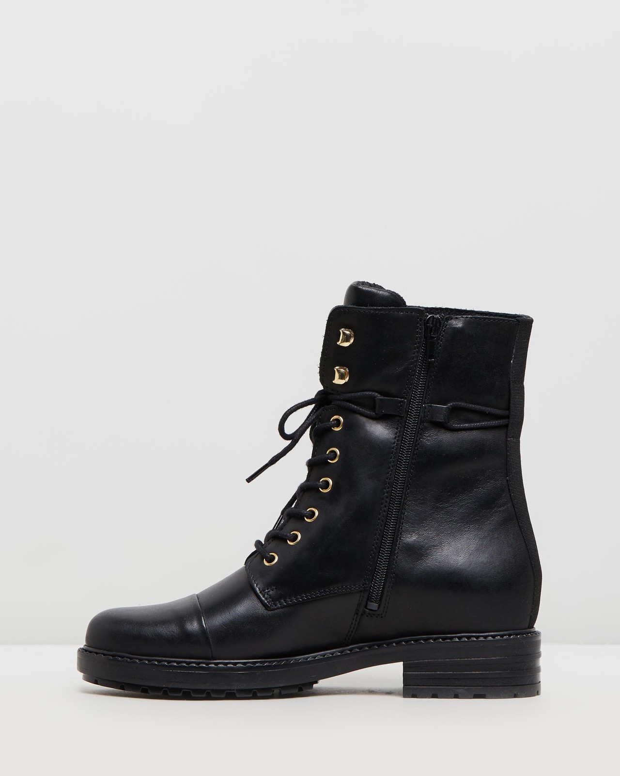 Marlo Leather Hiker Boots