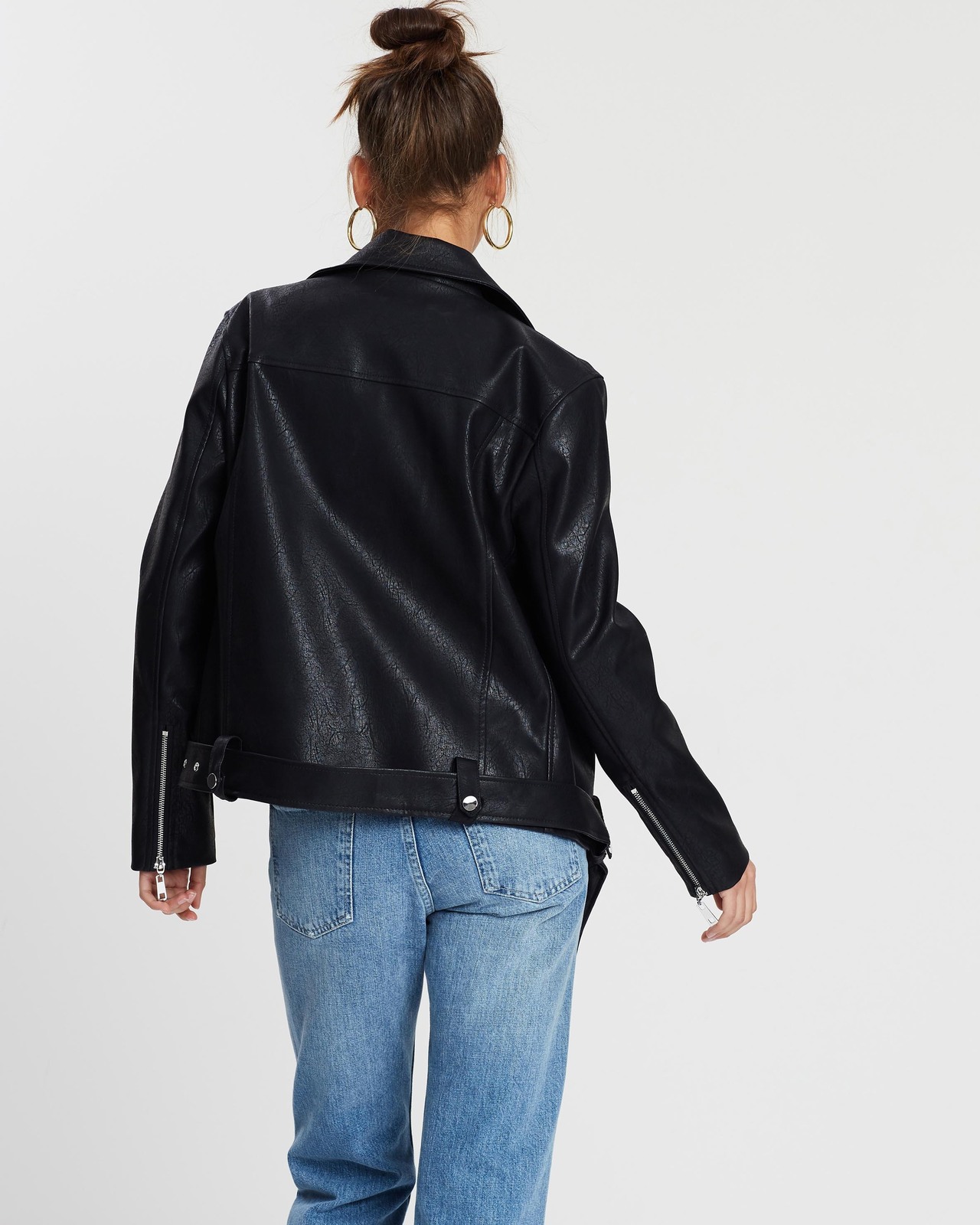 Just Dance PU Biker Jacket