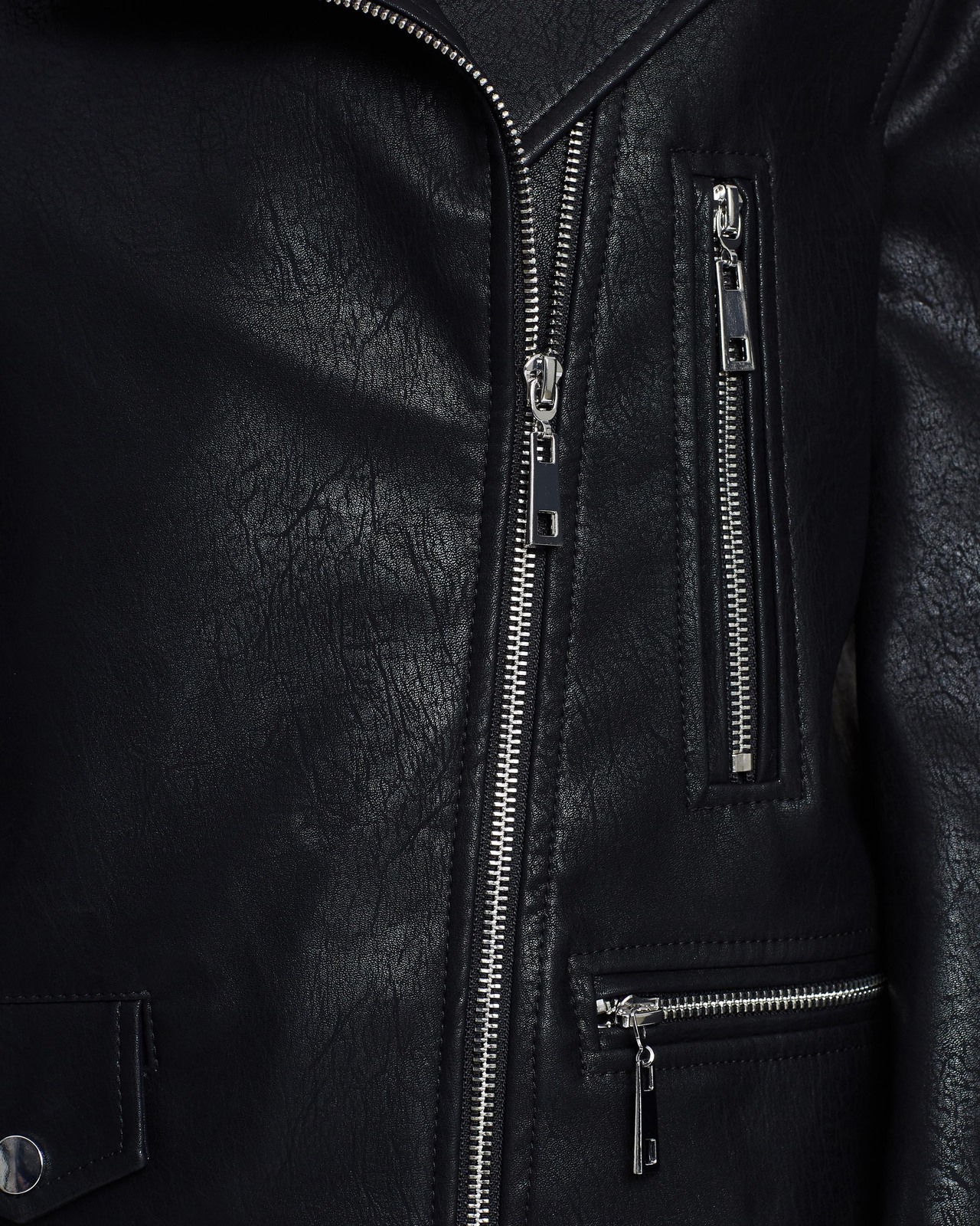 Just Dance PU Biker Jacket