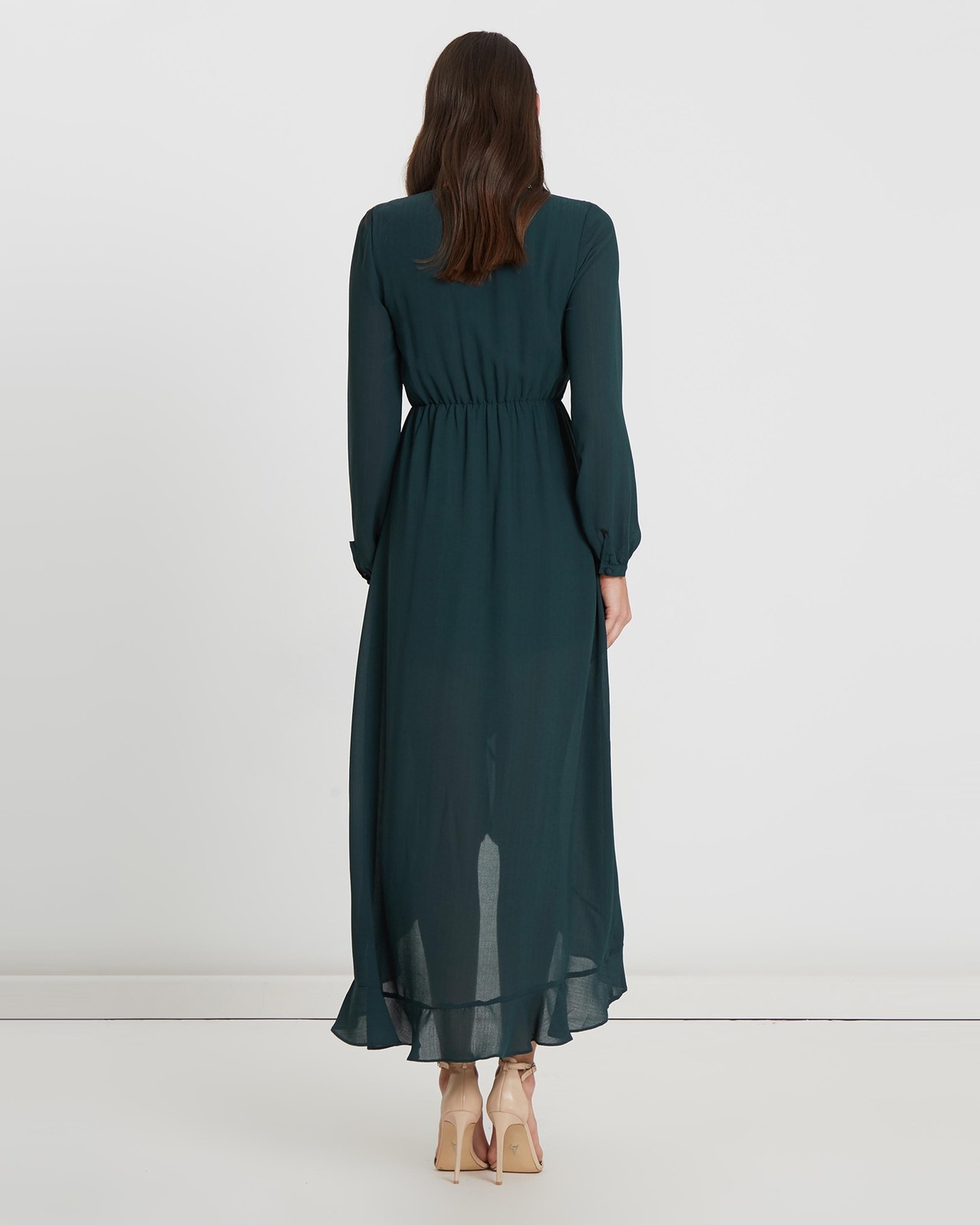 Halo Wrap Maxi Dress