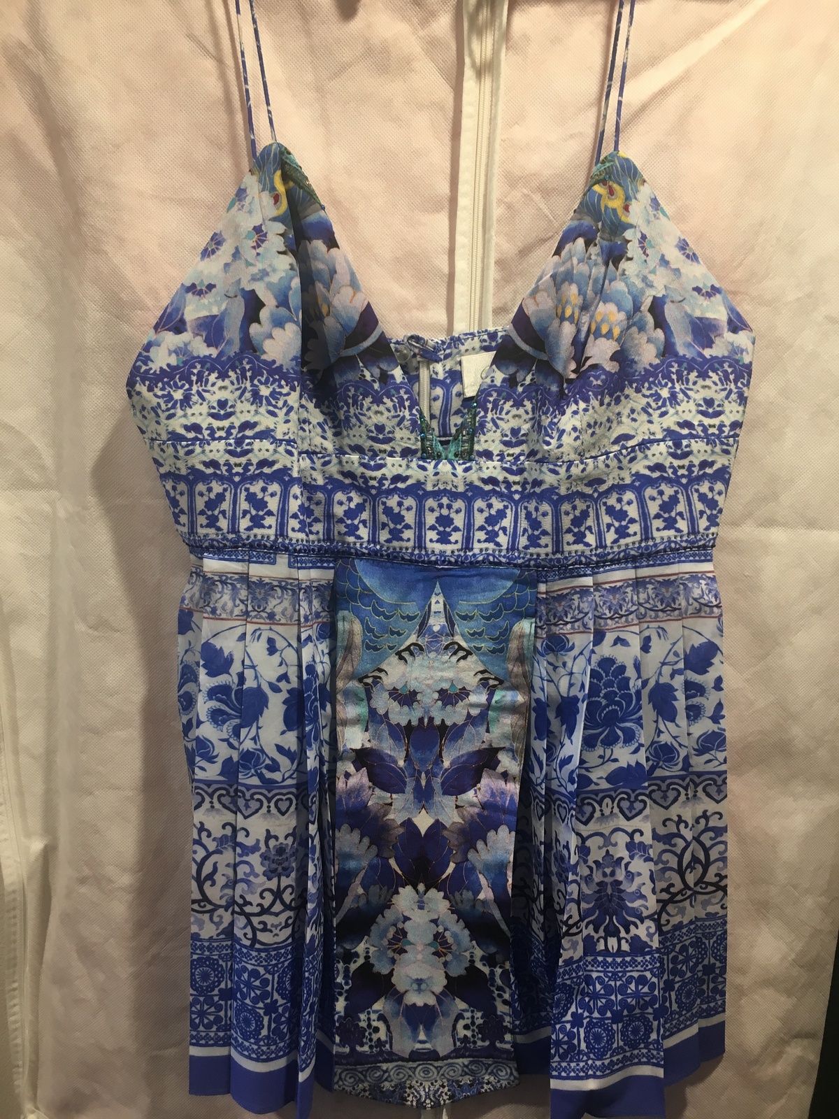 silk strappy top new with tags large 