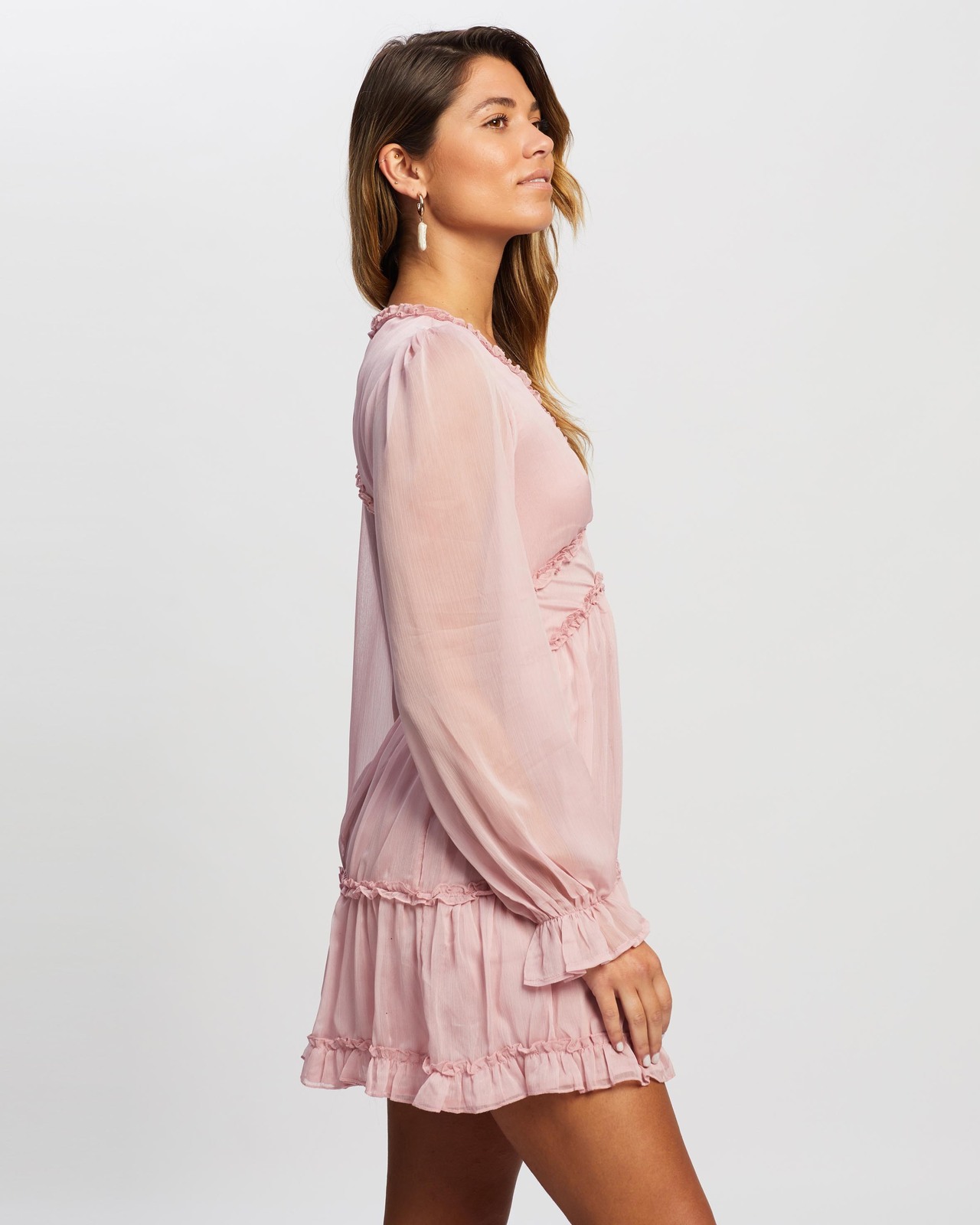Atmos&Here Alivia Ruffle Mini Dress