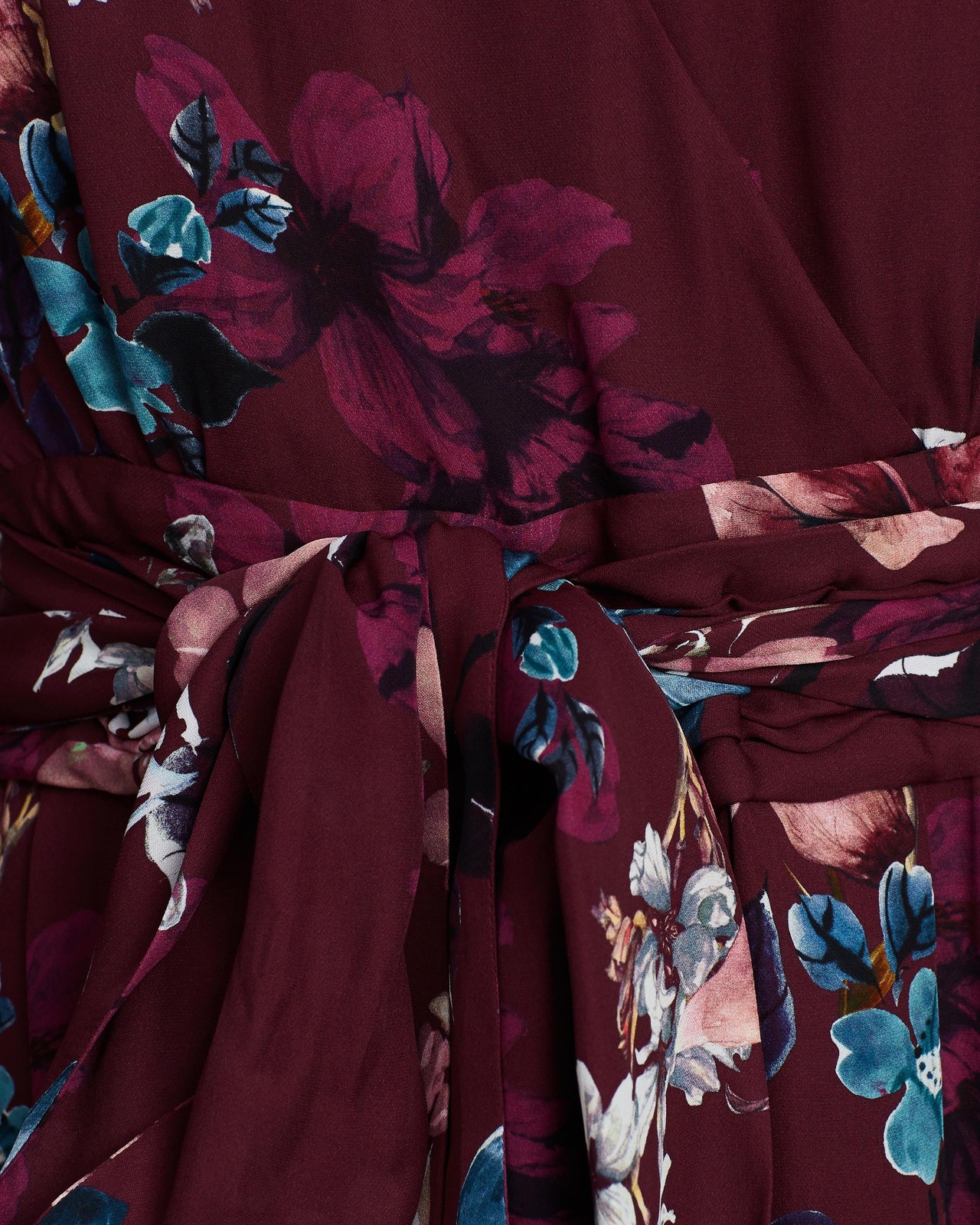 Floral Wrap Dress