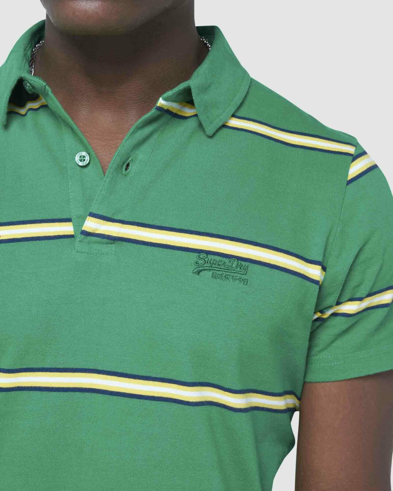 Academy Stripe Polo